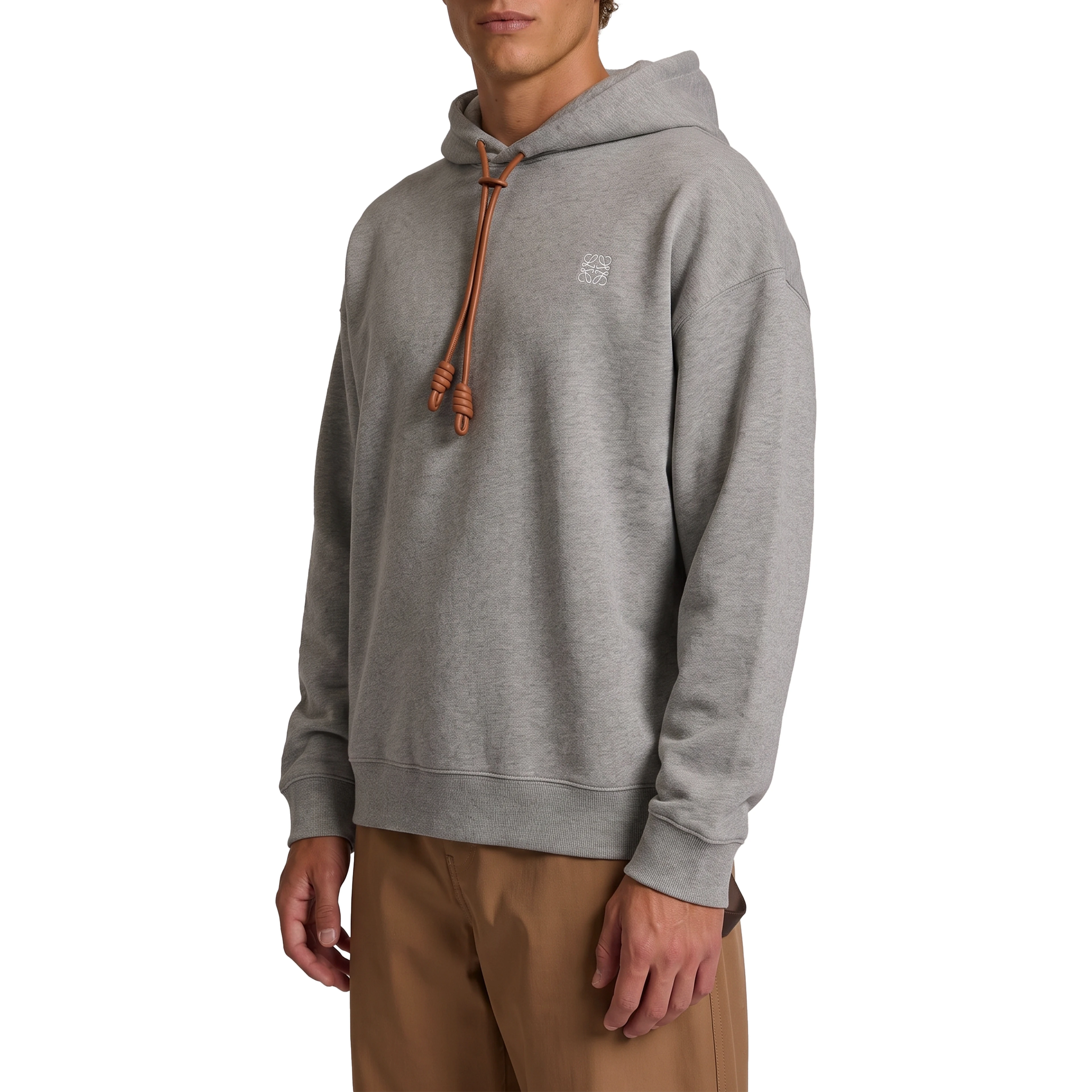 Cotton hooded sweatshirt