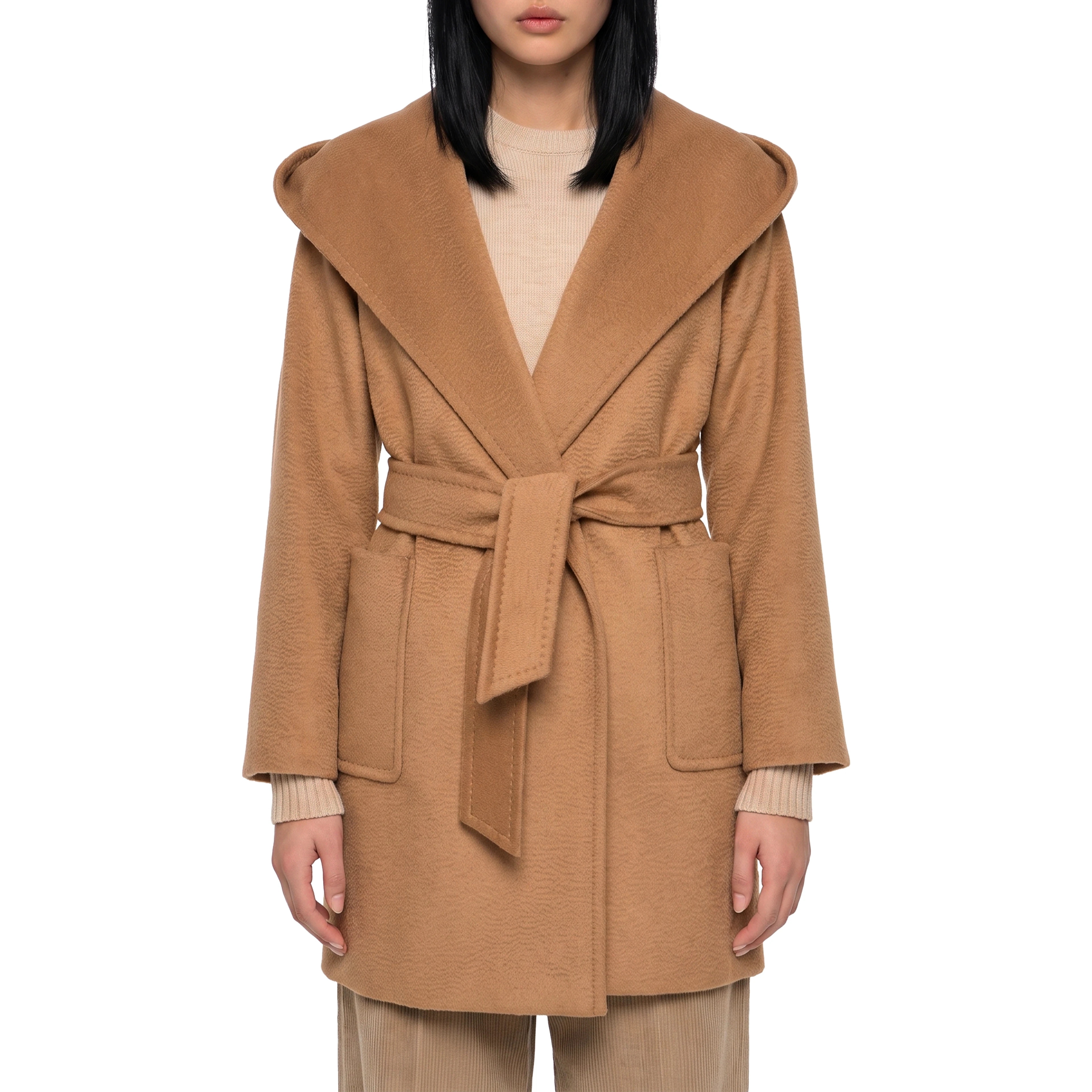 Camel Rialto dressing gown coat
