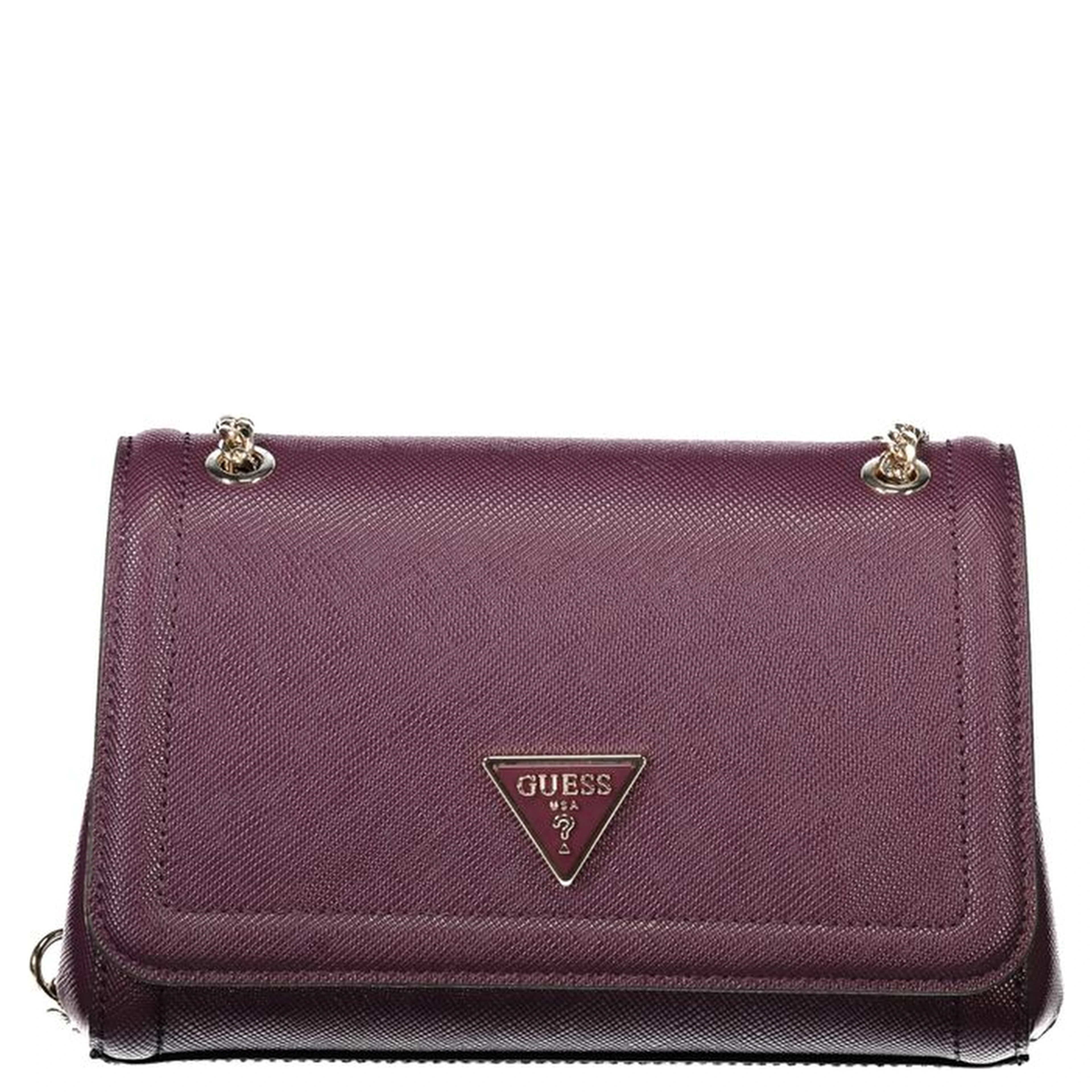 Purple Polyethylene Women Handbag