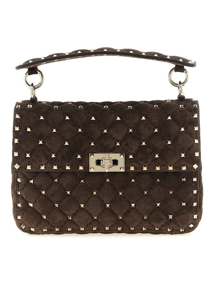 Brown Calfskin Crossbody Bag