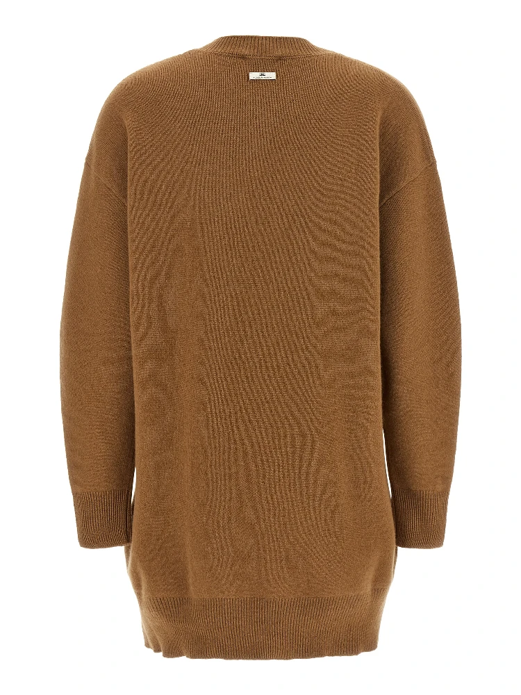 Brown Wool Short Dress alternative