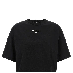 Black Cotton T-Shirt