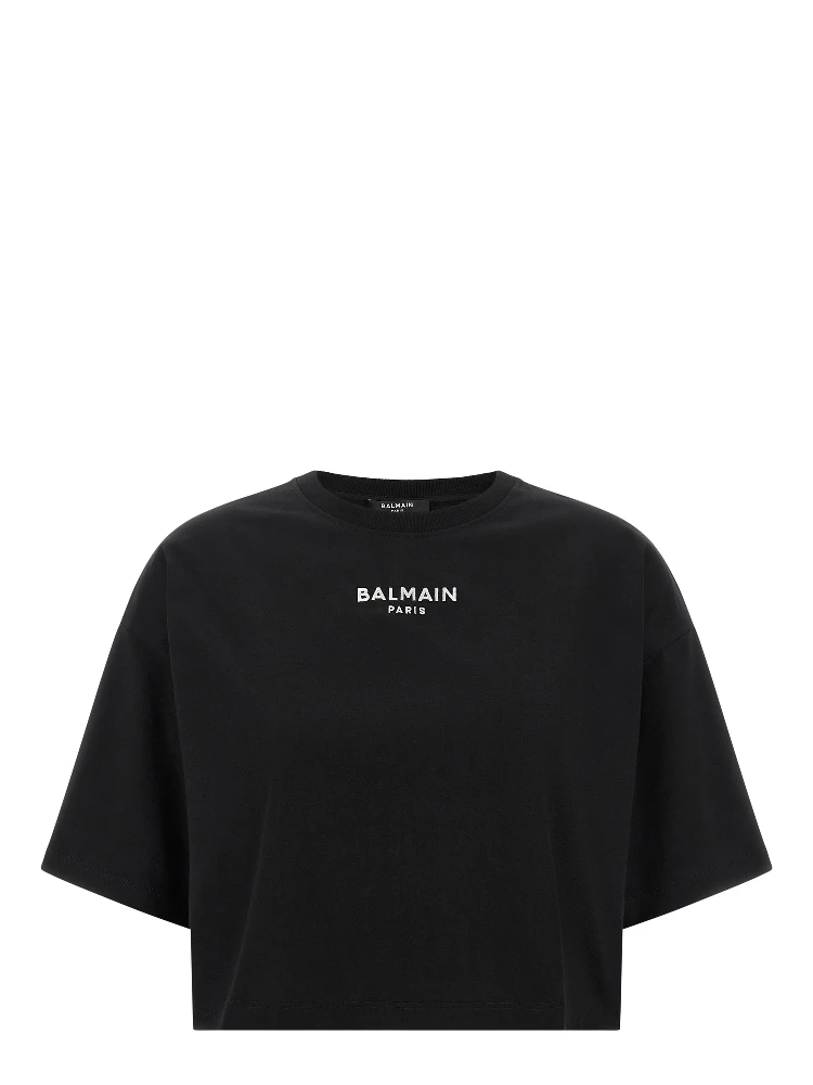 Black Cotton T-Shirt