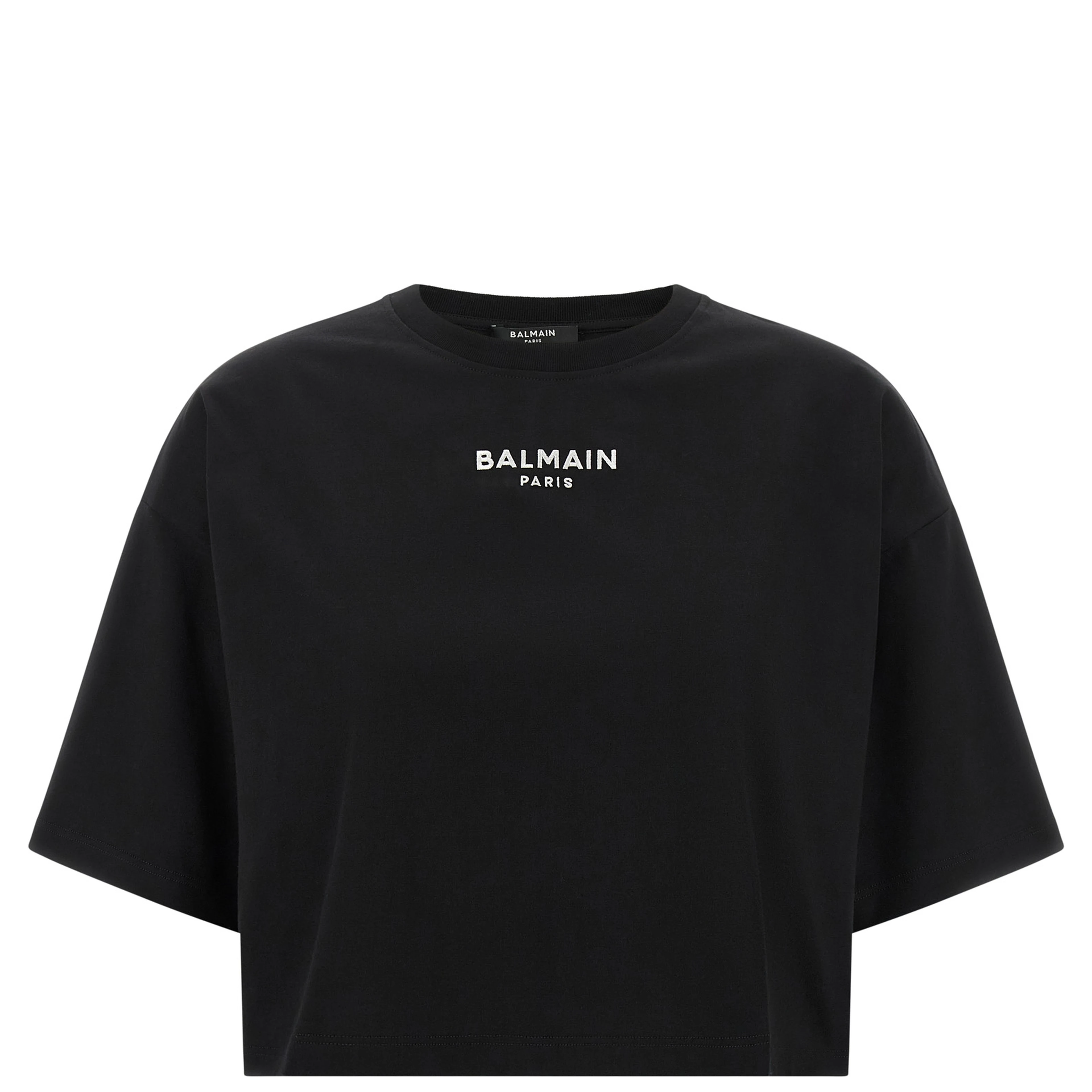 Black Cotton T-Shirt