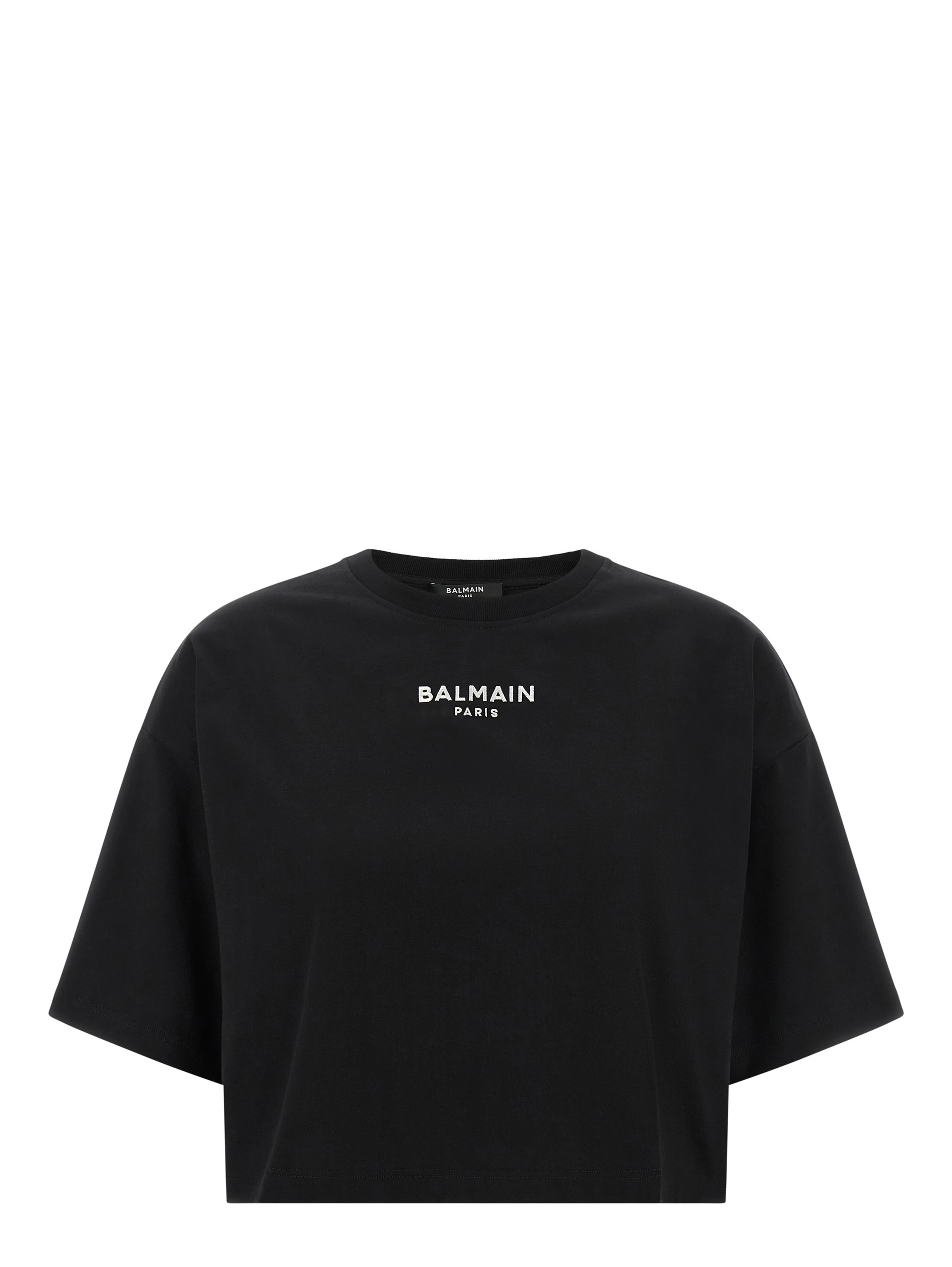 Black Cotton T-Shirt