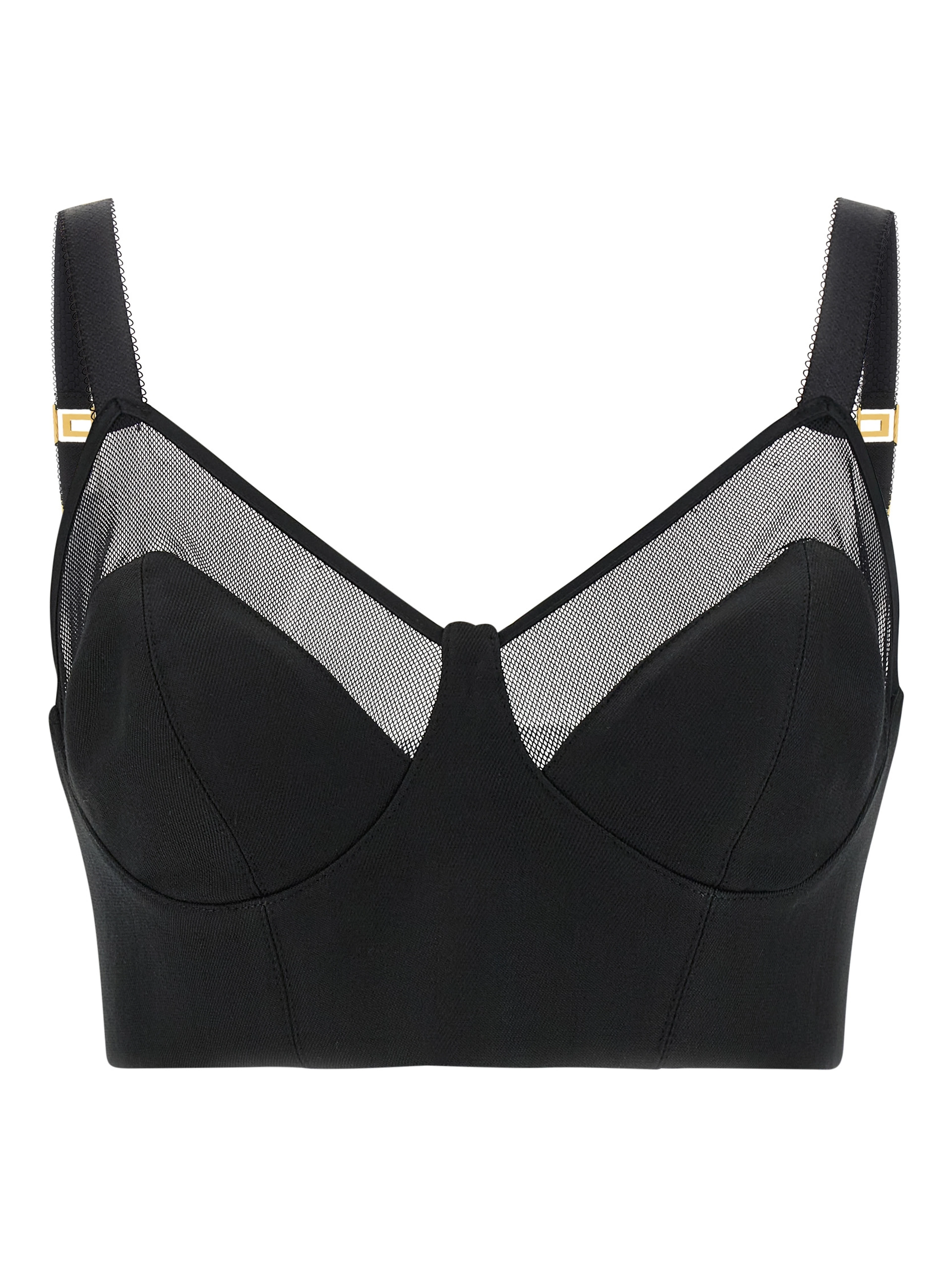 Black Virgin Wool Tank Tops