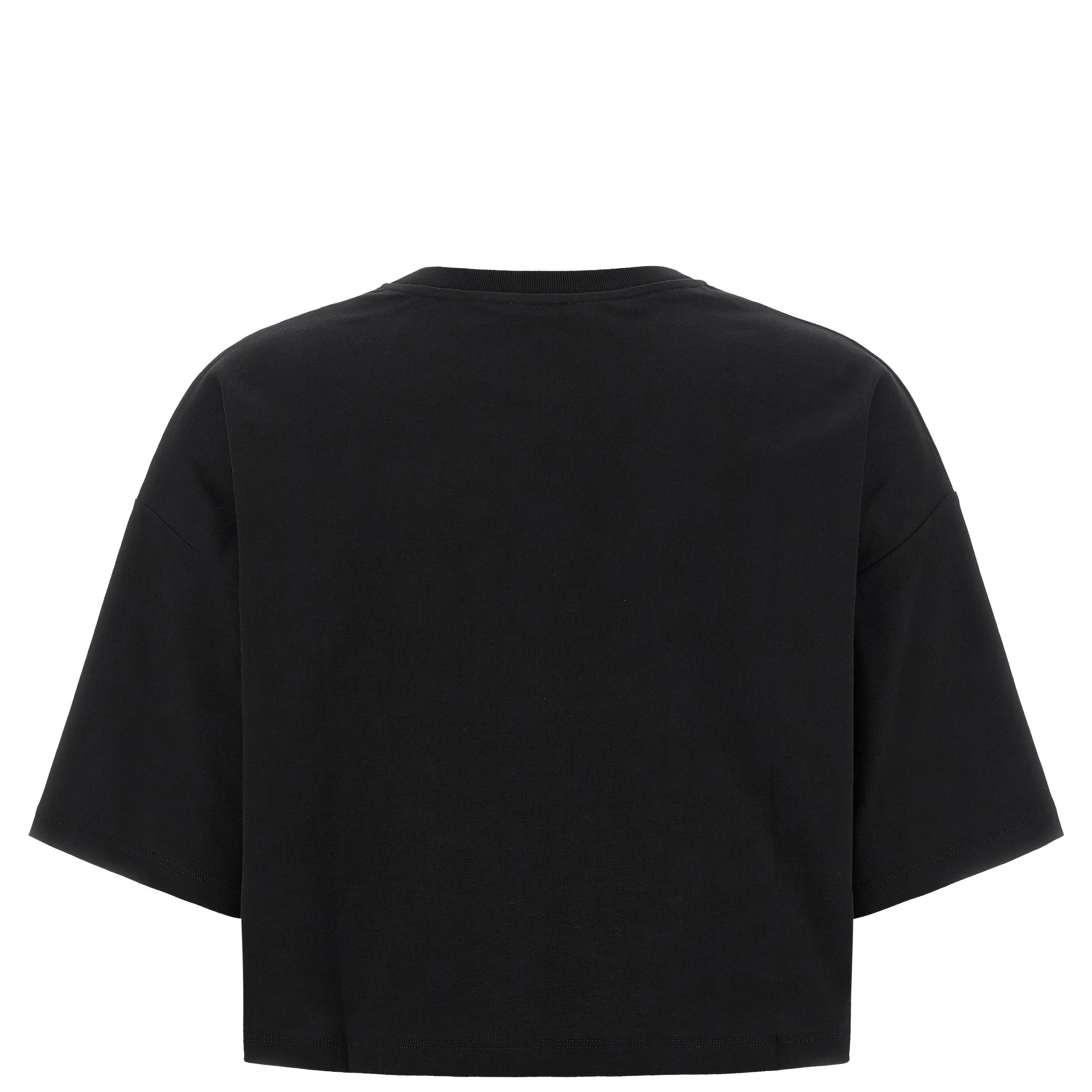 Black Cotton T-Shirt