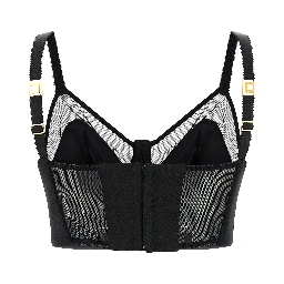 Black Virgin Wool Tank Tops