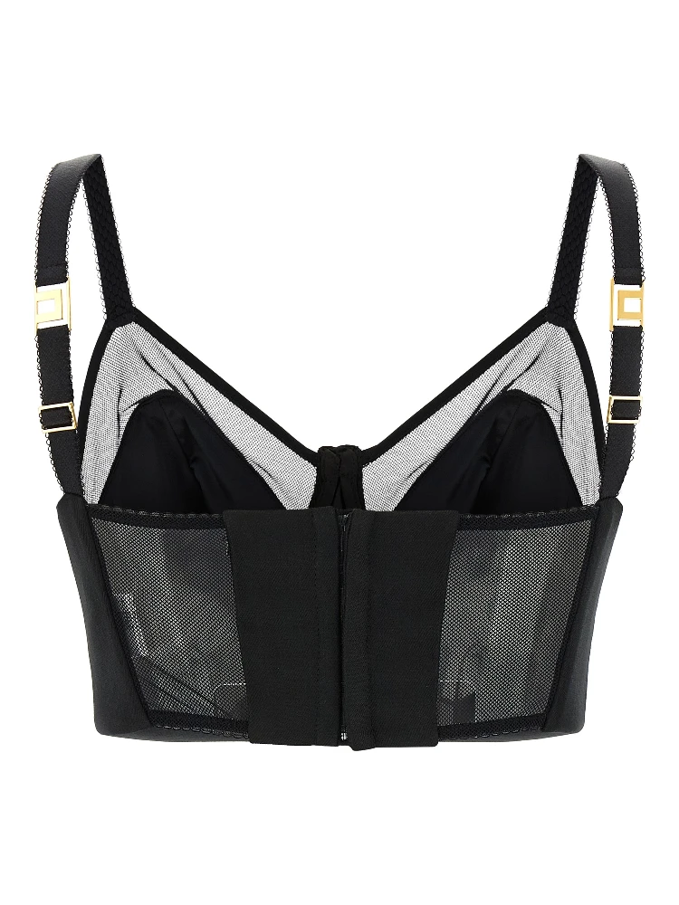 Black Virgin Wool Tank Tops alternative