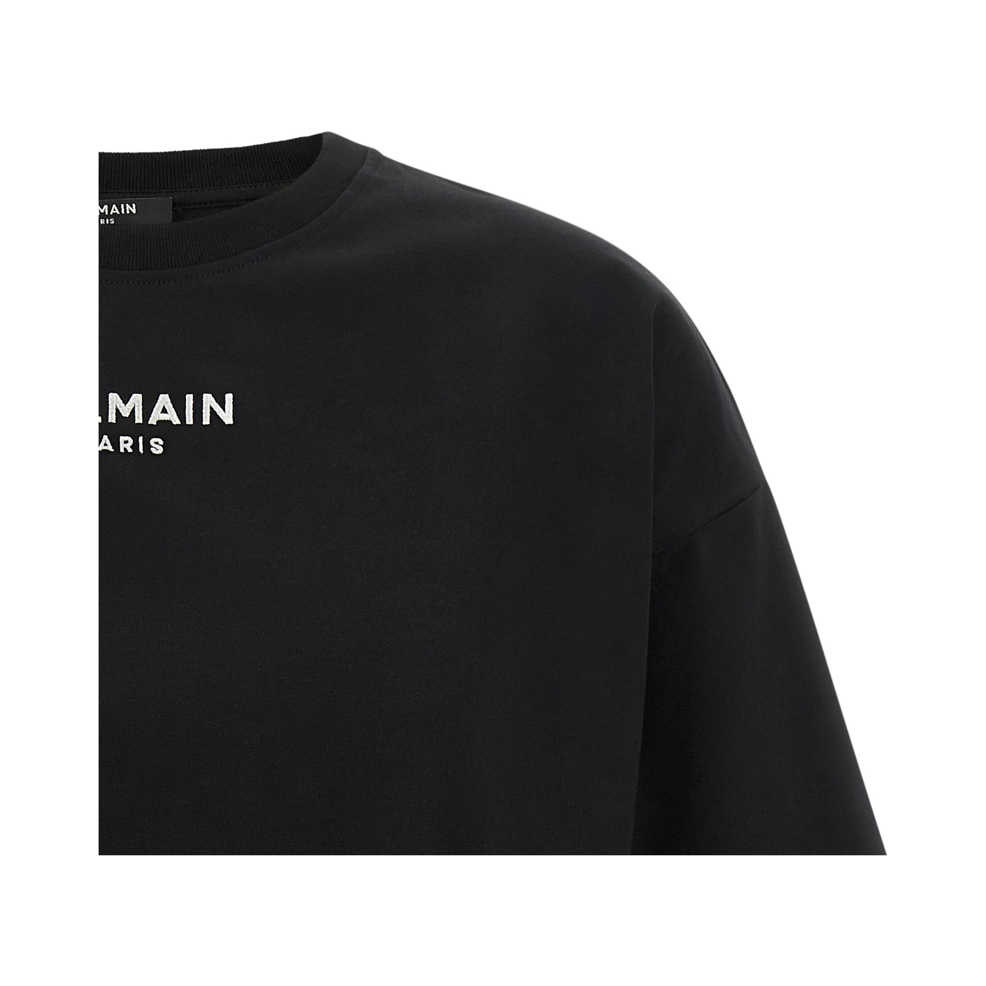 Black Cotton T-Shirt