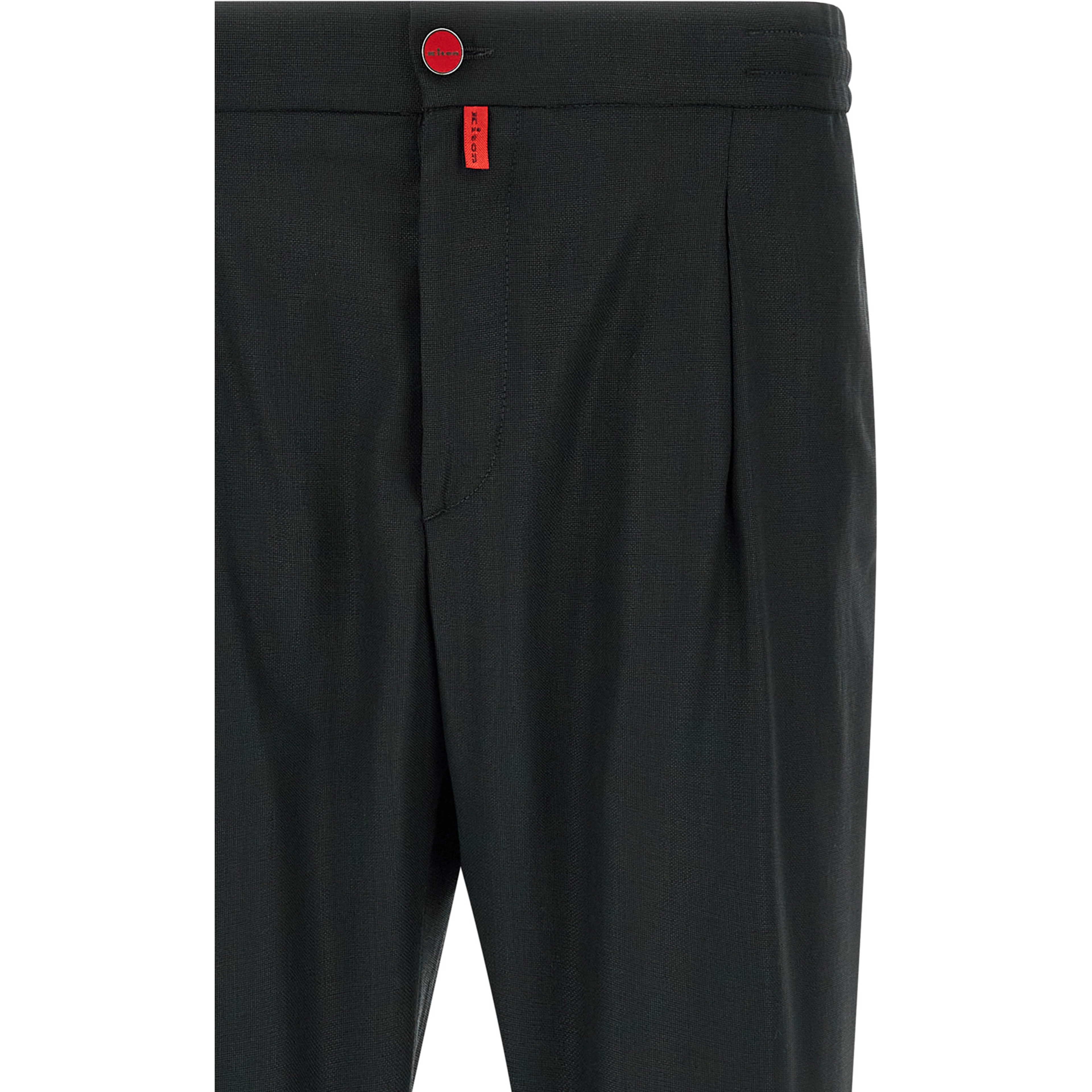 Gray Wool Casual Pants