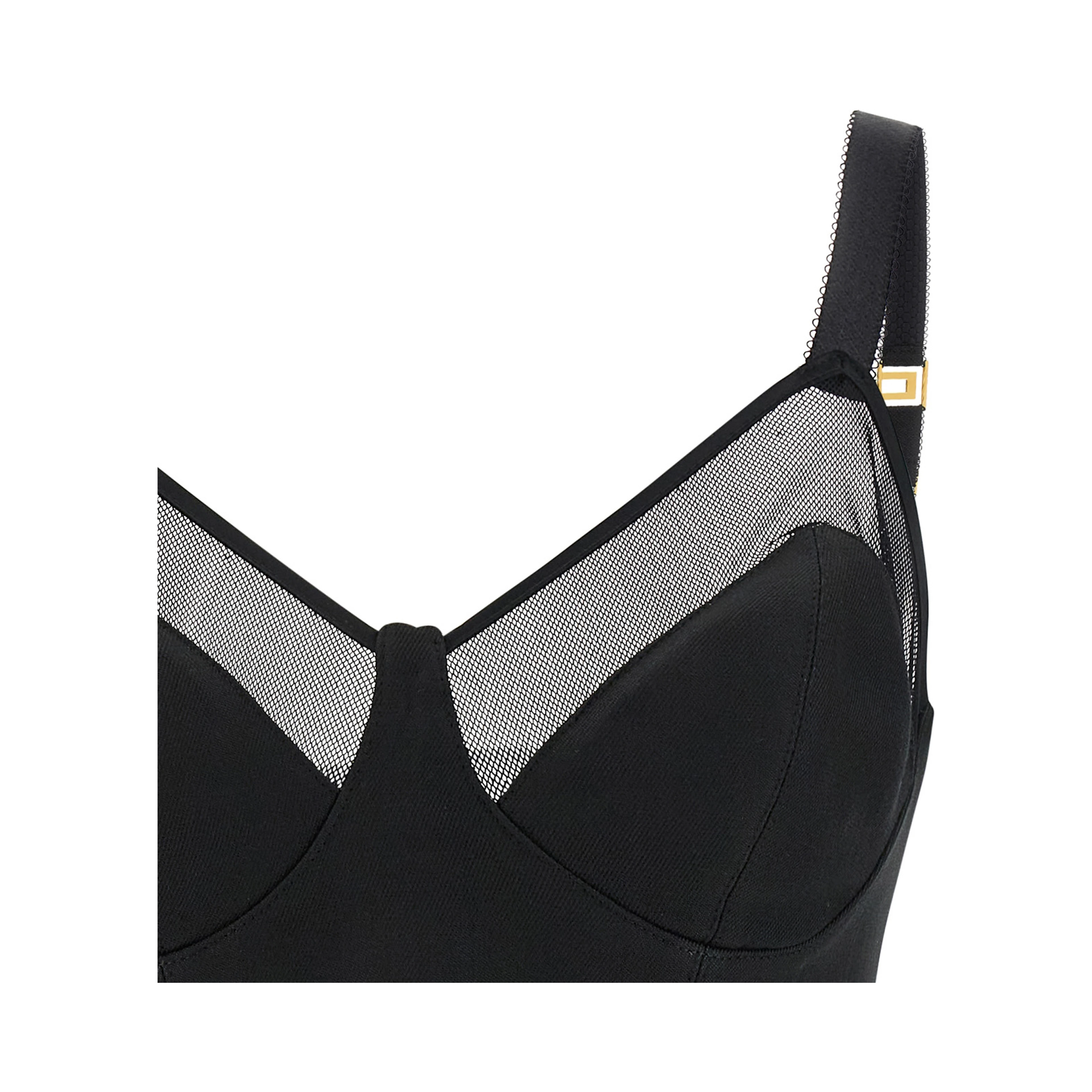 Black Virgin Wool Tank Tops
