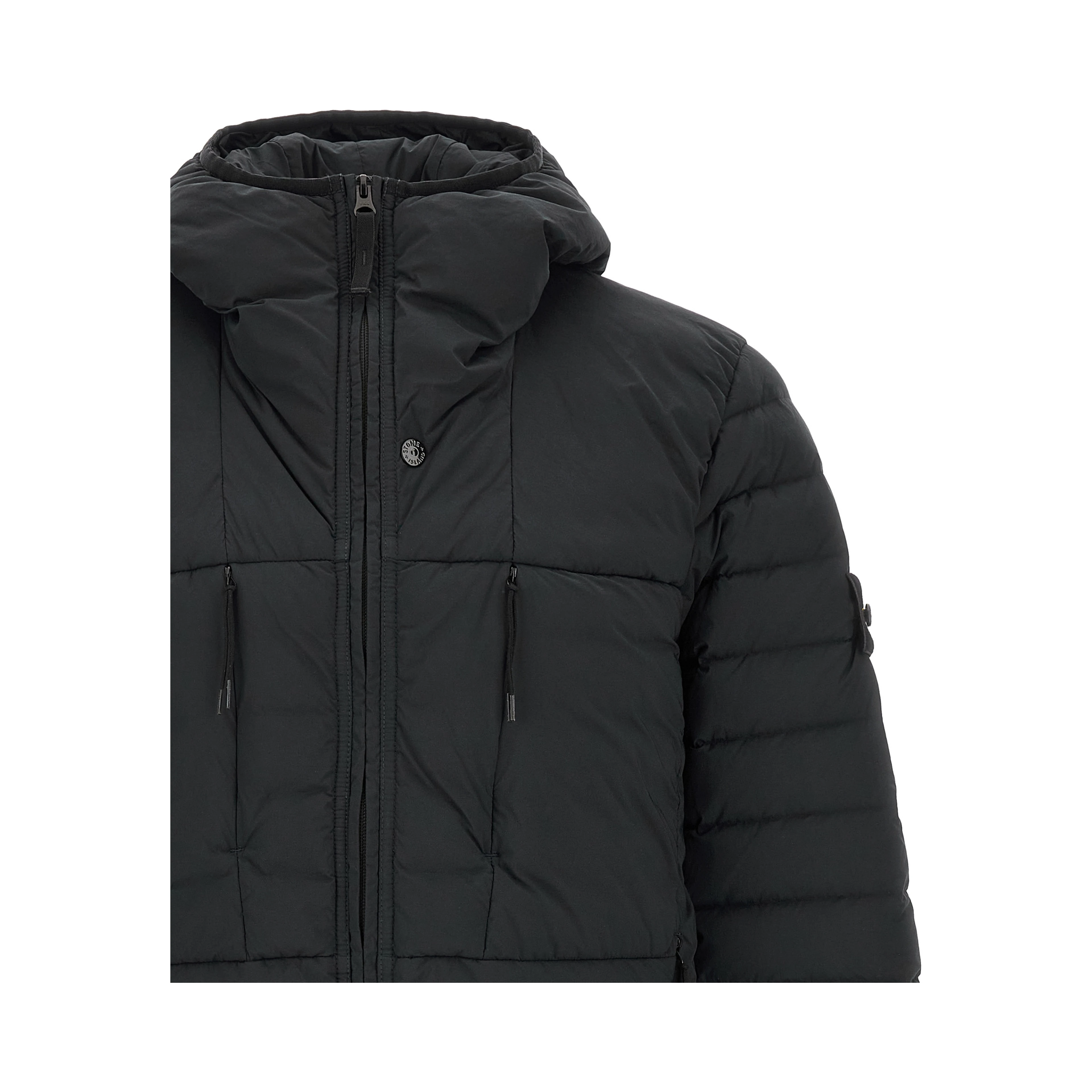 Black Polyamide Shell Jacket