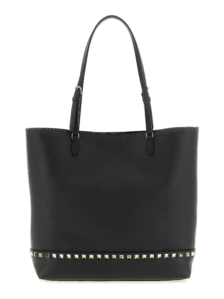 Black Calfskin Shoulder Bag