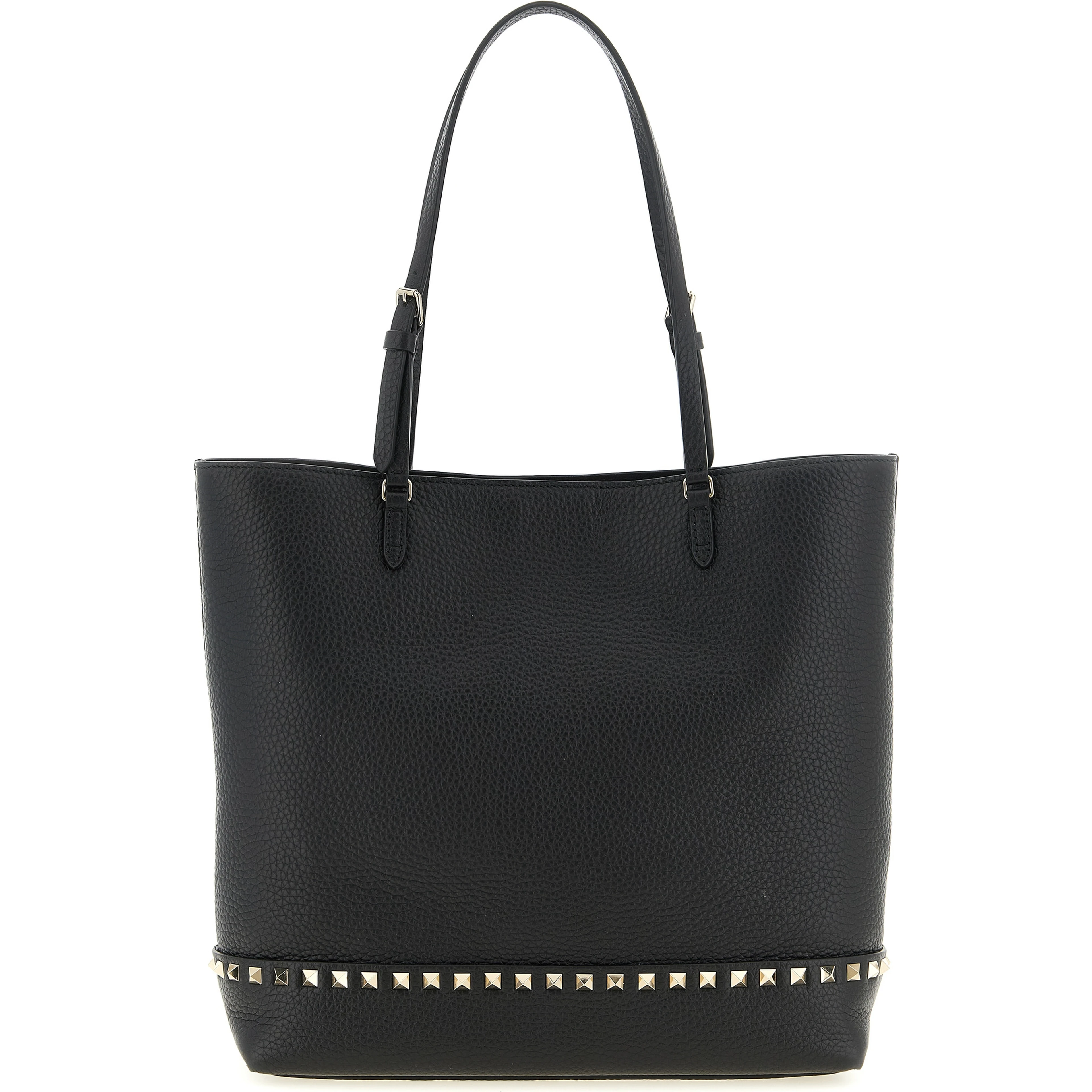 Black Calfskin Shoulder Bag
