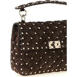 Brown Calfskin Crossbody Bag