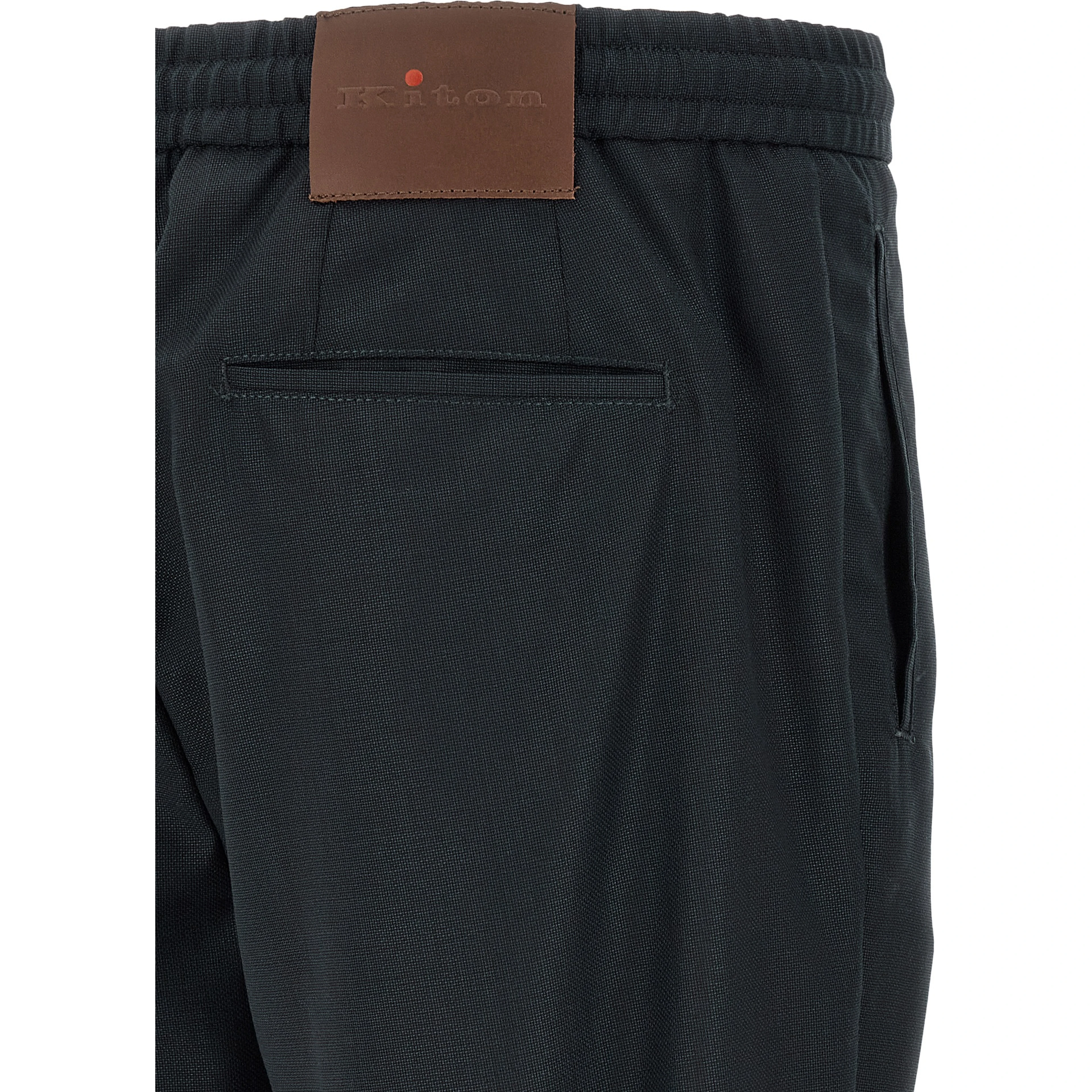 Blue Wool Pants