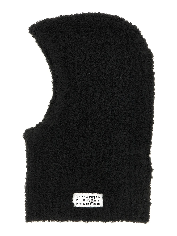 Black Marabou Hat