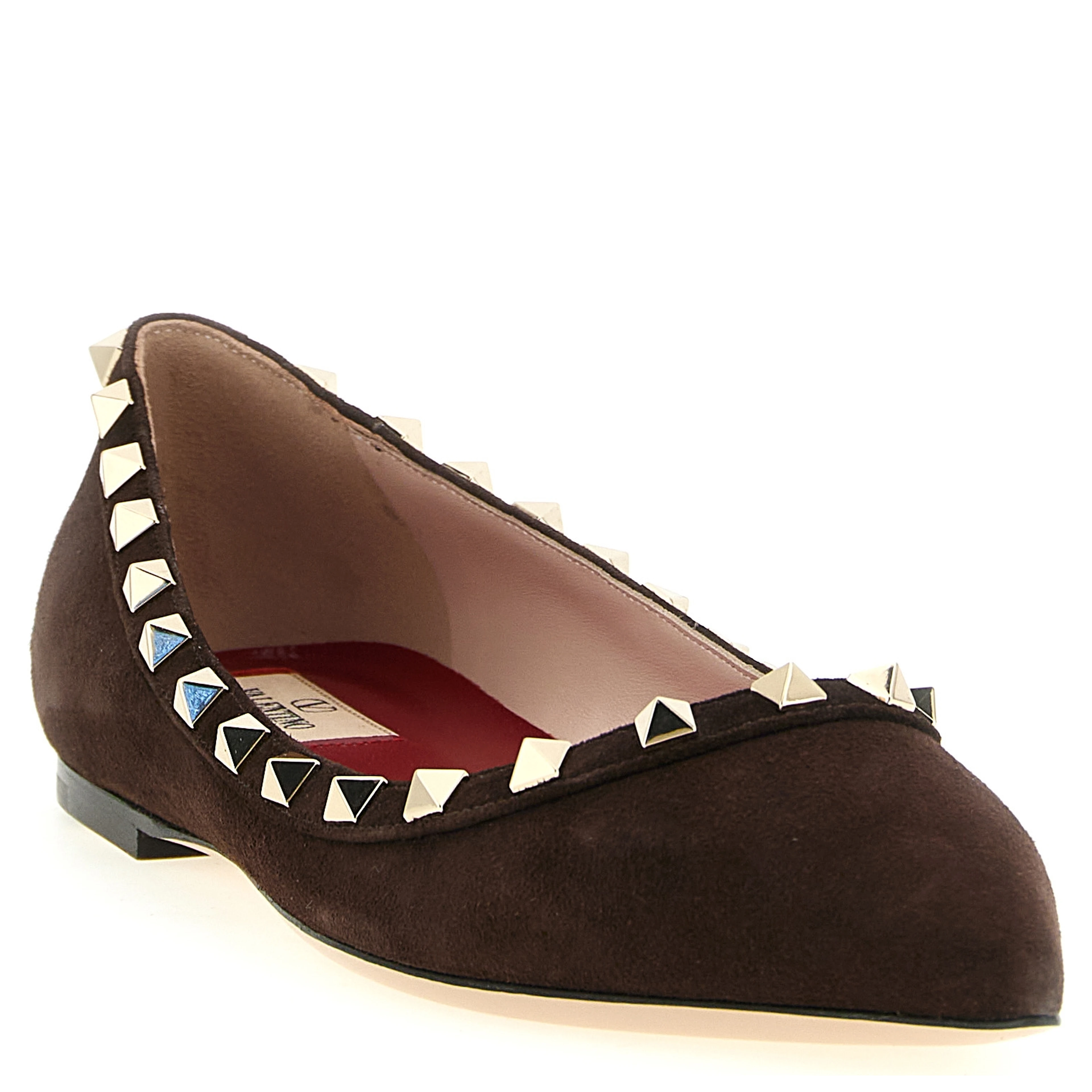 Brown Calfskin Ballet Flats