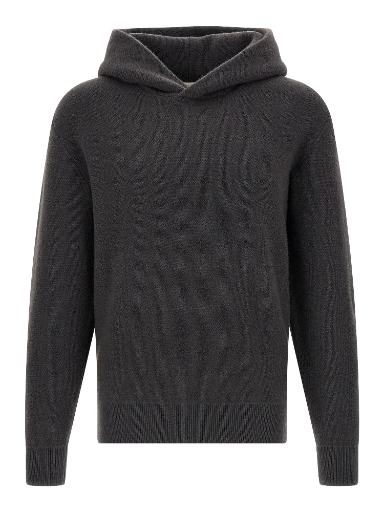 Gray Cashmere Cardigan