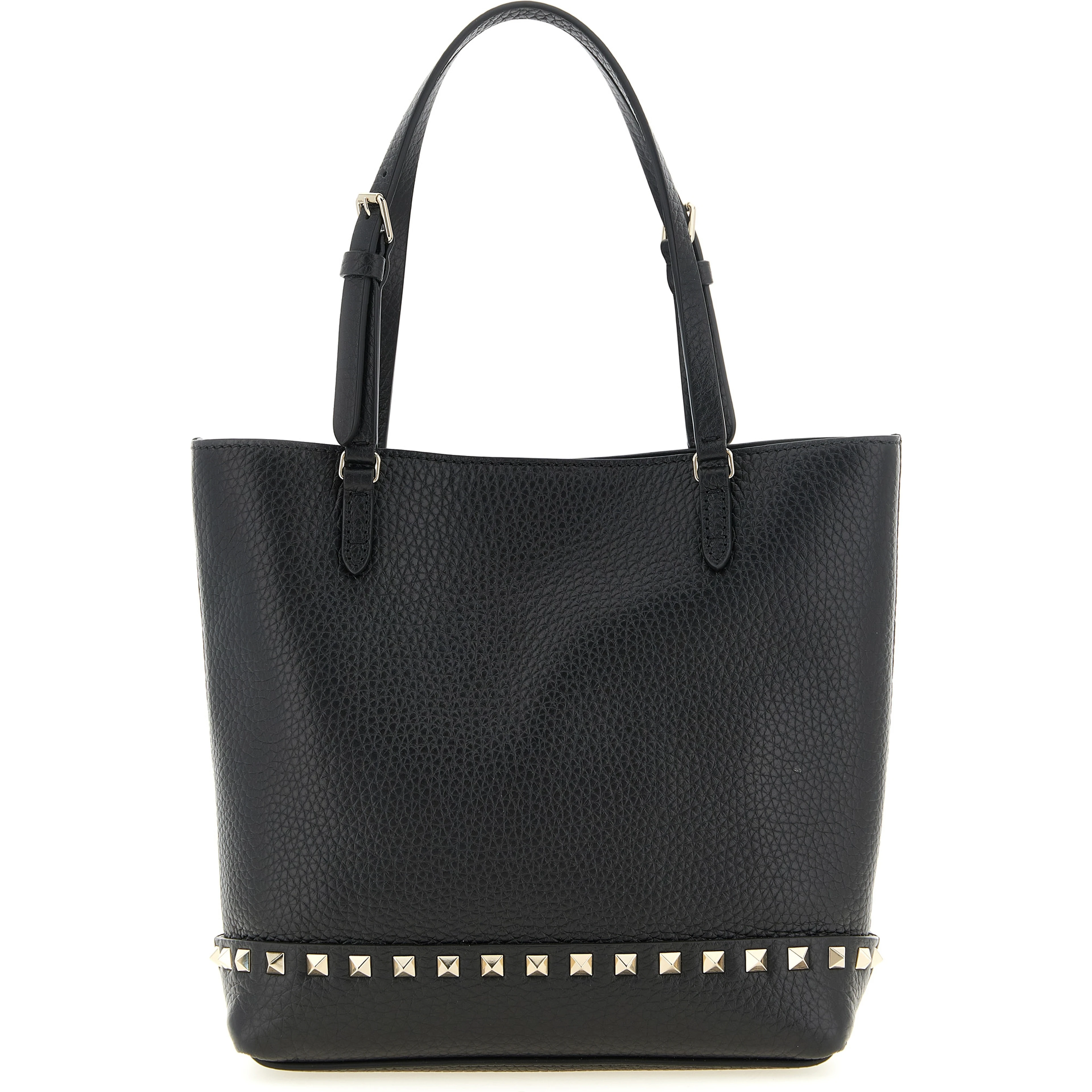 Black Calfskin Shoulder Bag