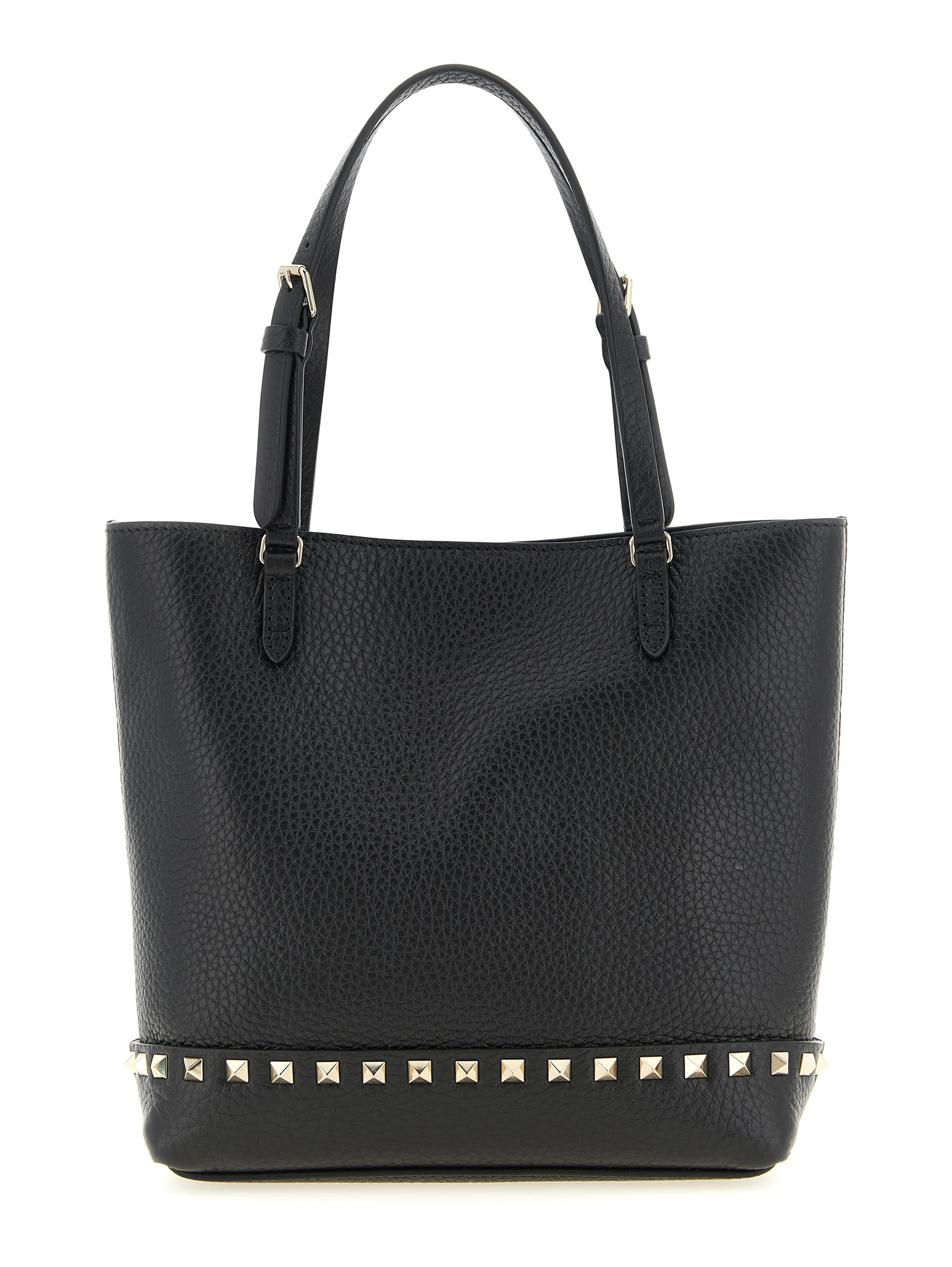 Black Calfskin Shoulder Bag