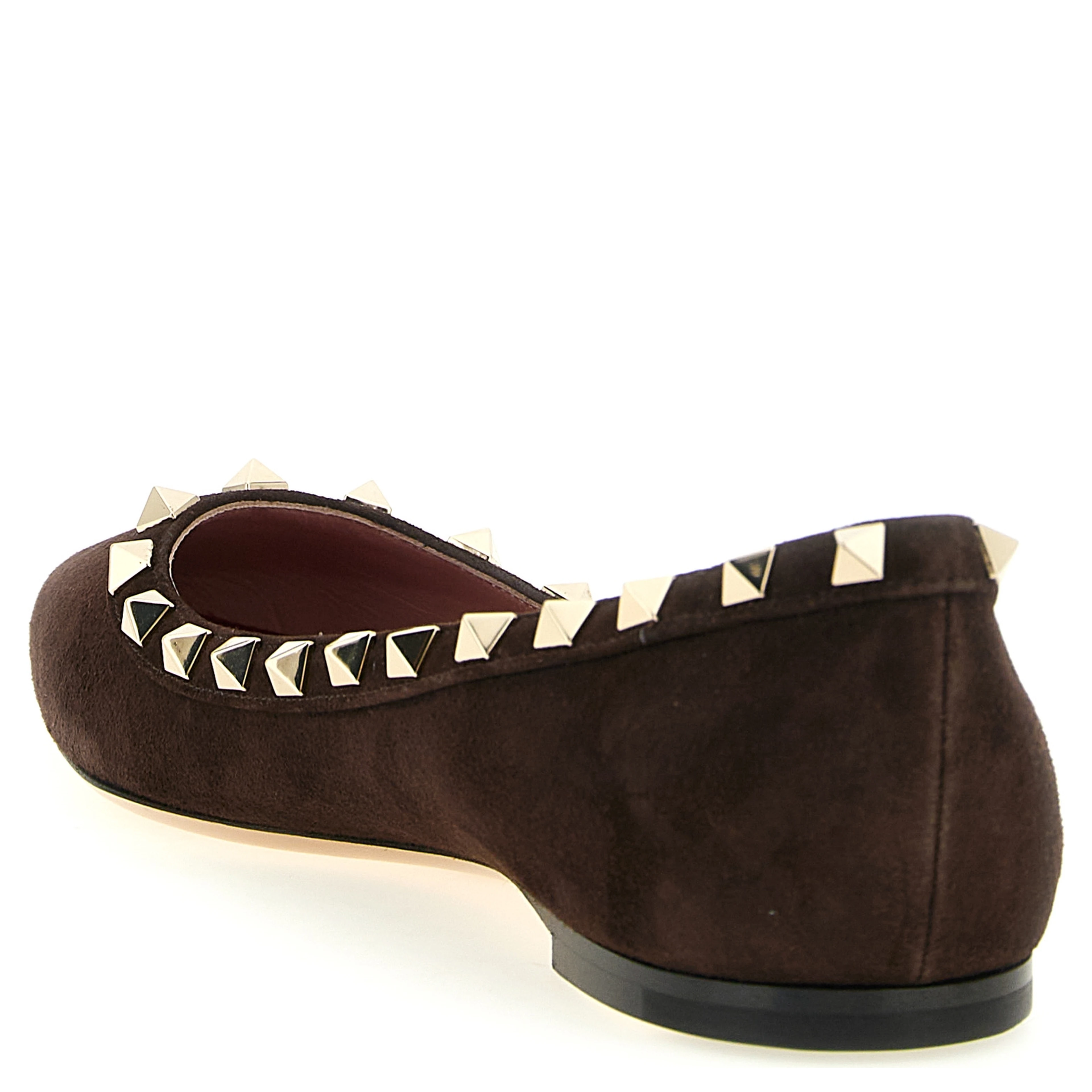Brown Calfskin Ballet Flats