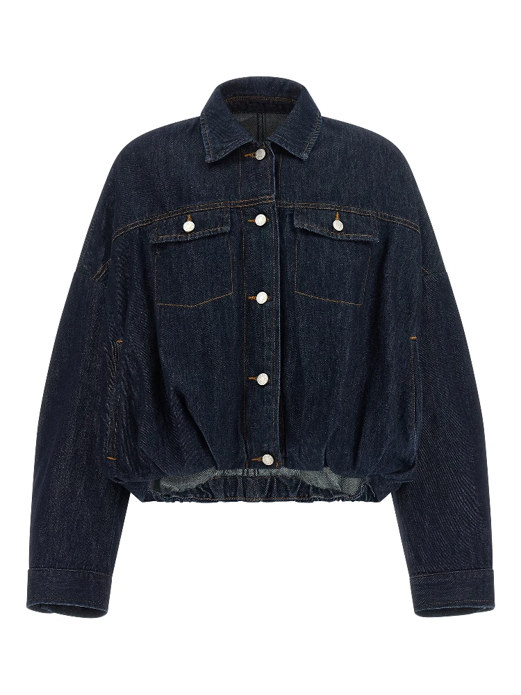 Blue Cotton Denim Jacket