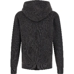 Gray Cashmere Cardigan