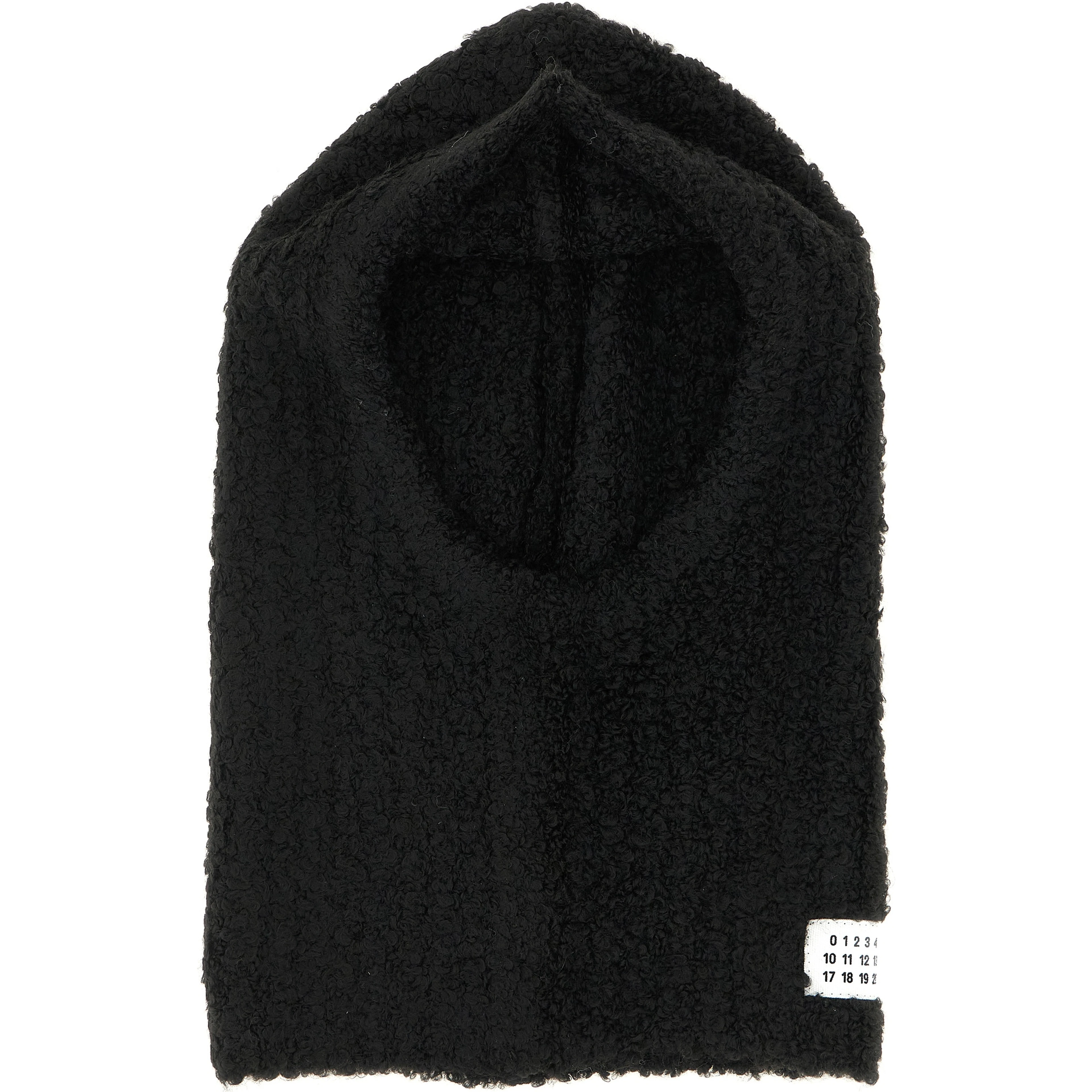 Black Marabou Hat