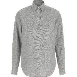 Gray Cotton Blouse