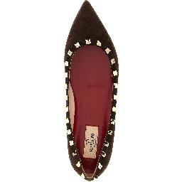 Brown Calfskin Ballet Flats