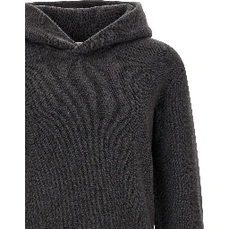 Gray Cashmere Cardigan