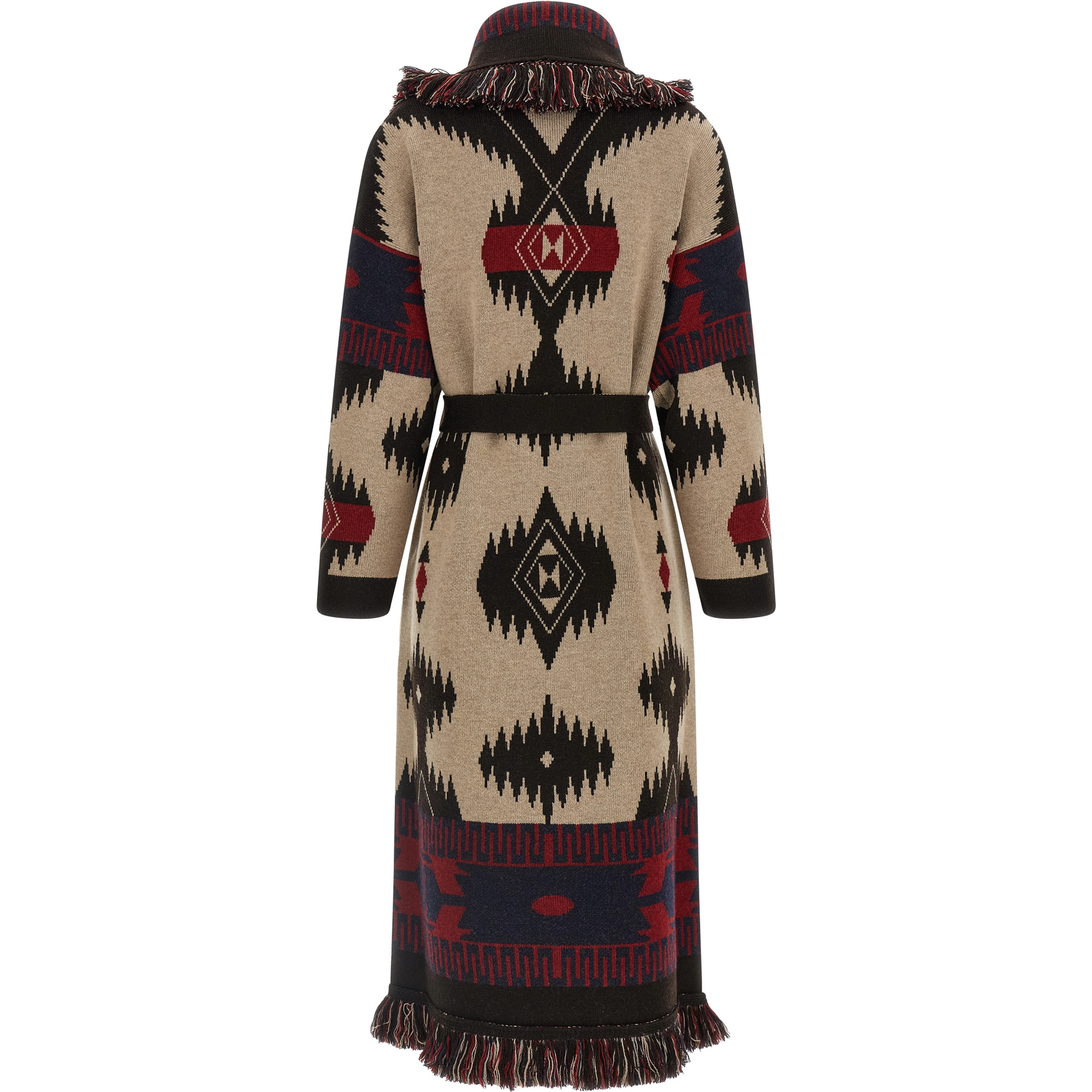 Multicolor Virgin Wool Coat