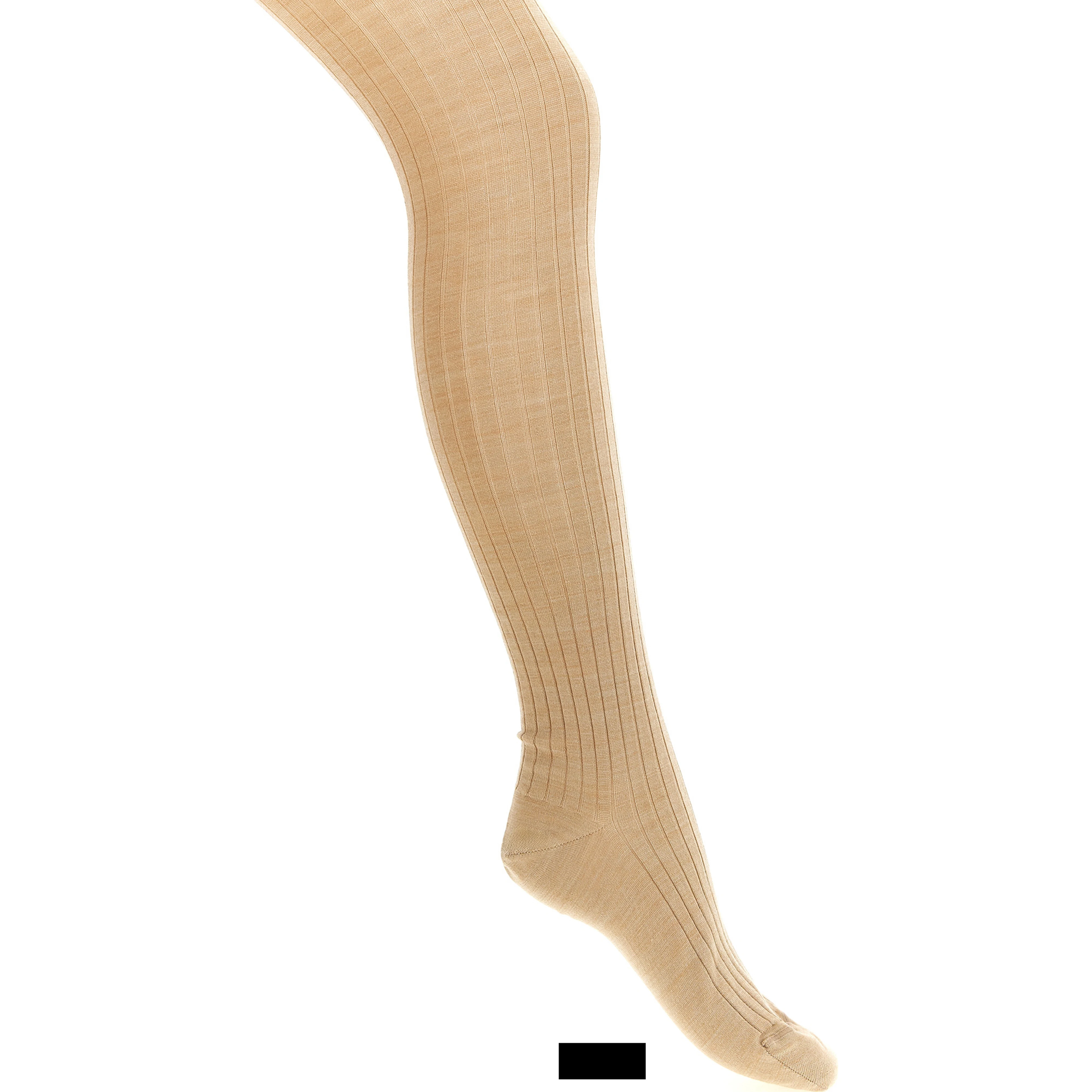 Beige Wool Socks