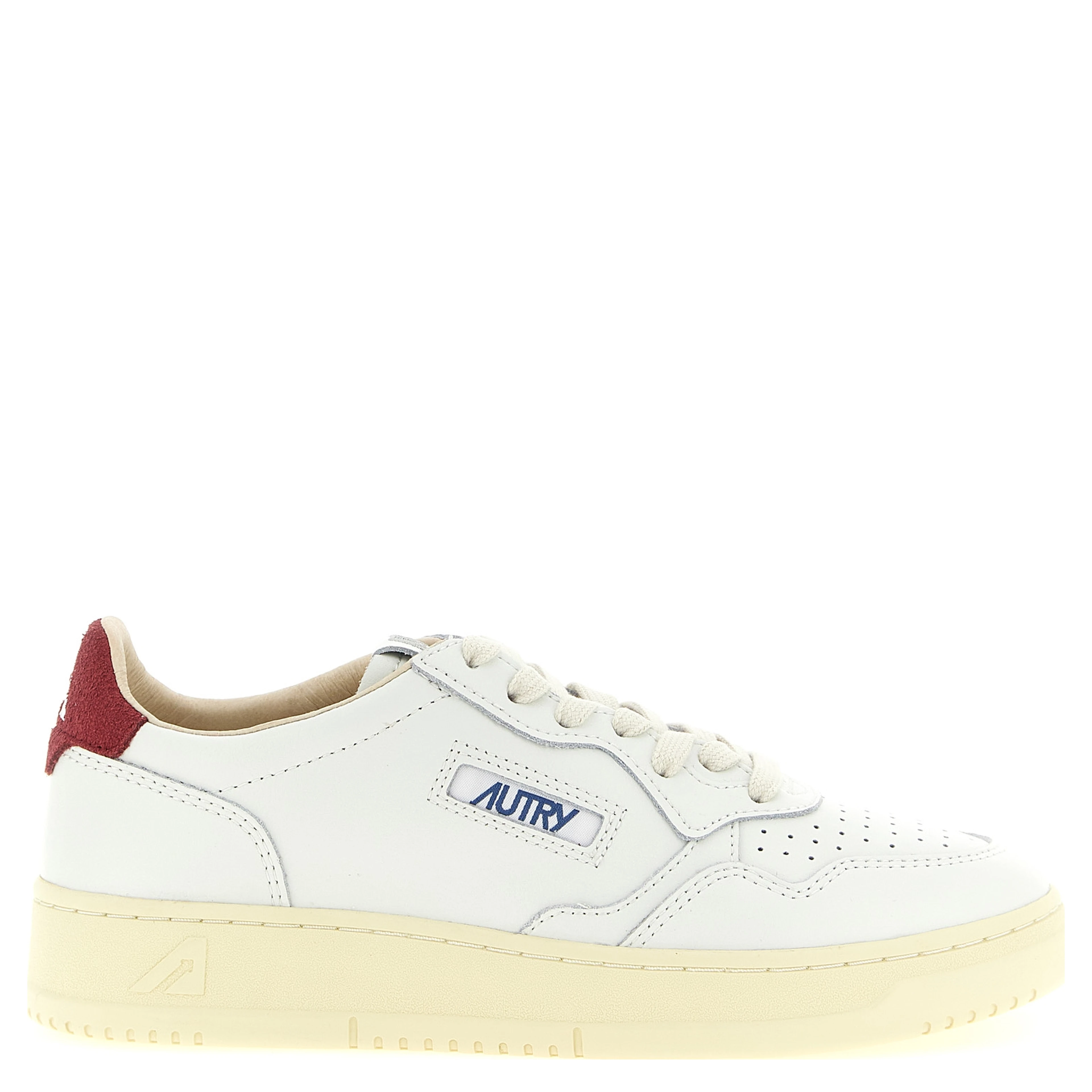 Bordeaux Cowhide Athletic Sneakers