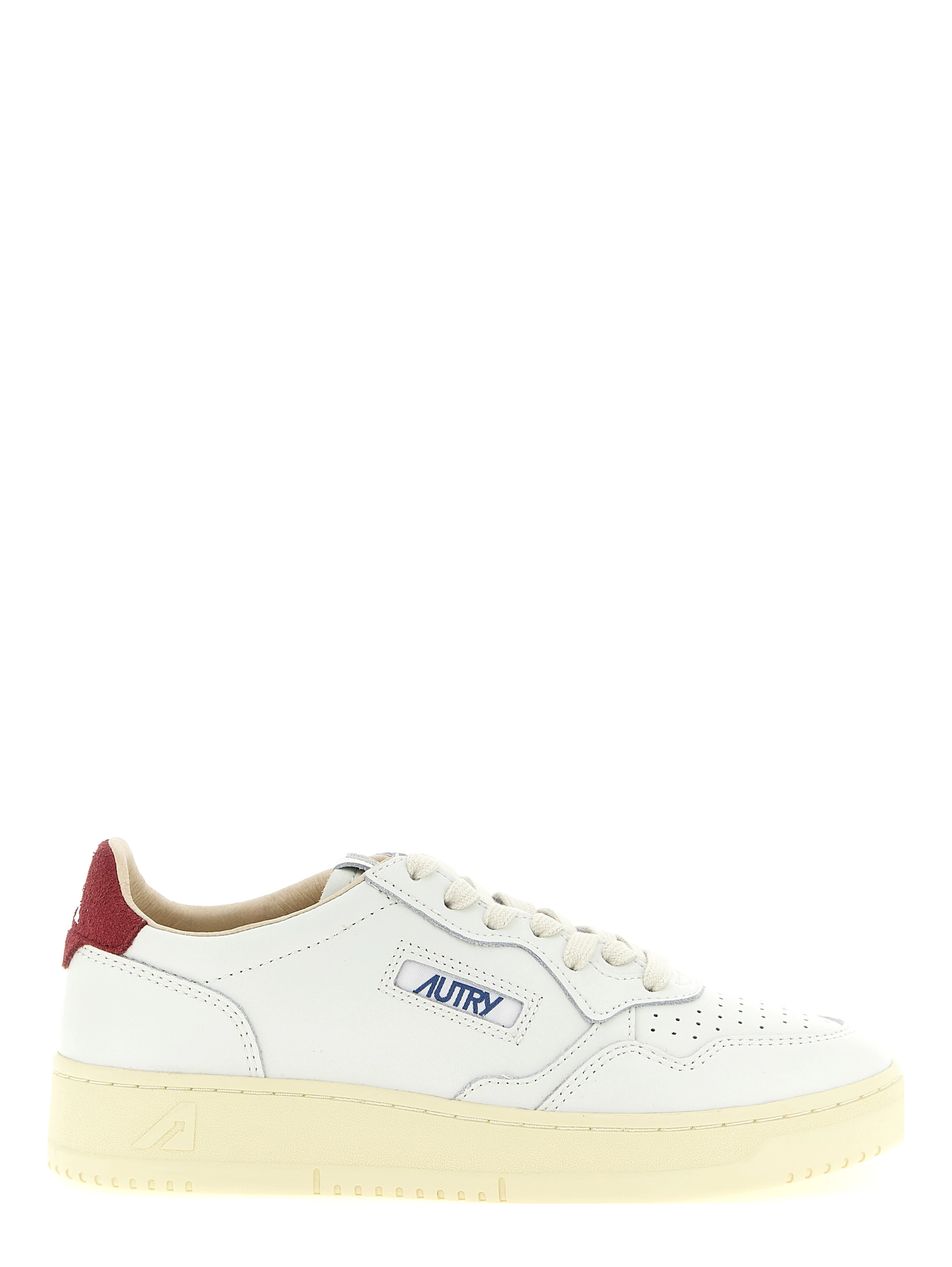 Bordeaux Cowhide Athletic Sneakers