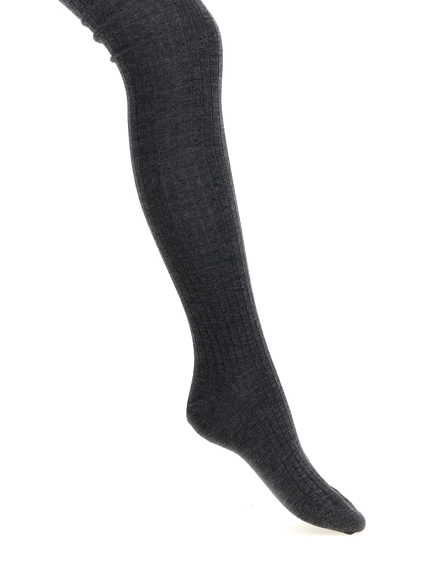 Gray Wool Socks