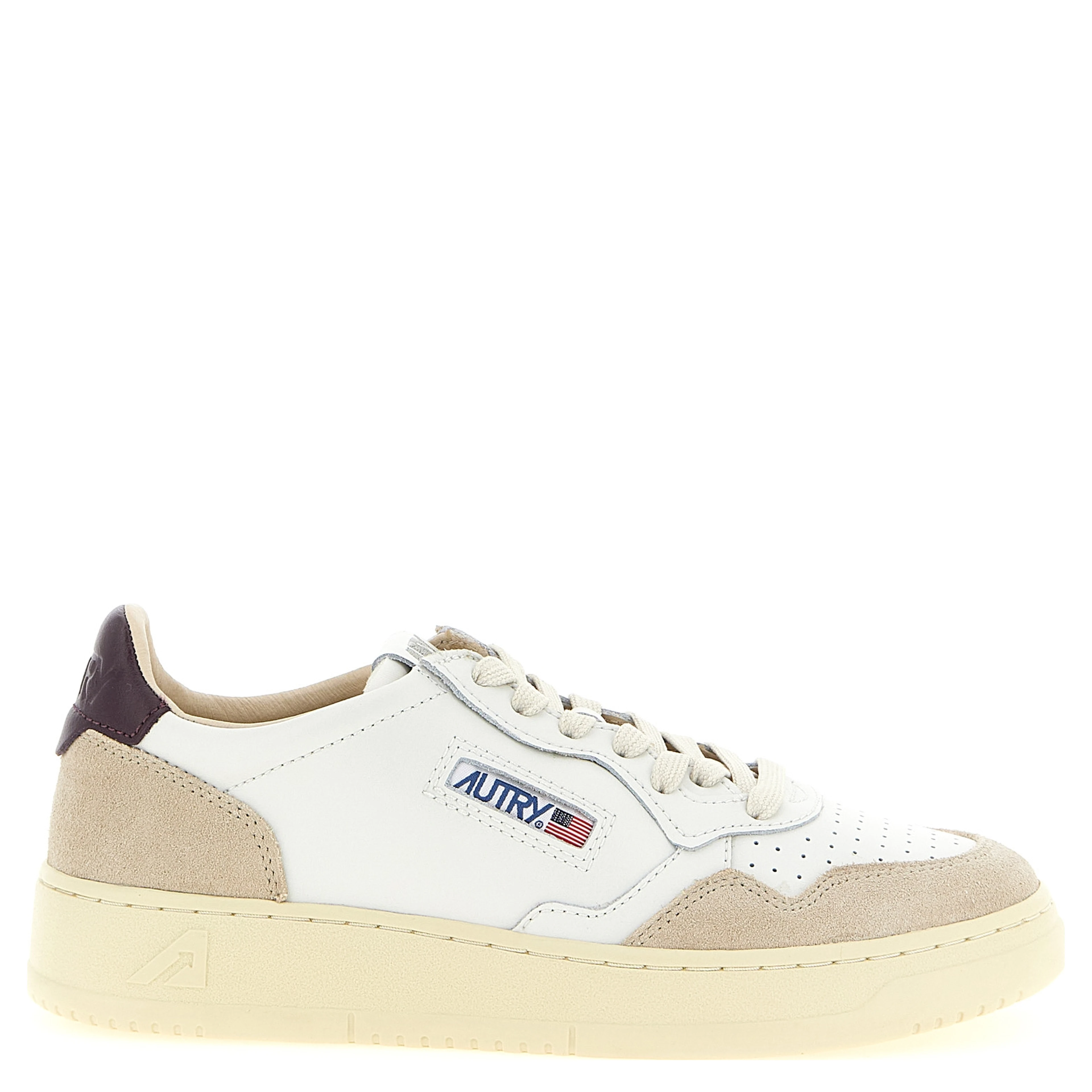 Multicolor Cowhide Athletic Sneakers