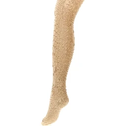 Beige Wool Socks