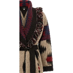 Multicolor Virgin Wool Coat