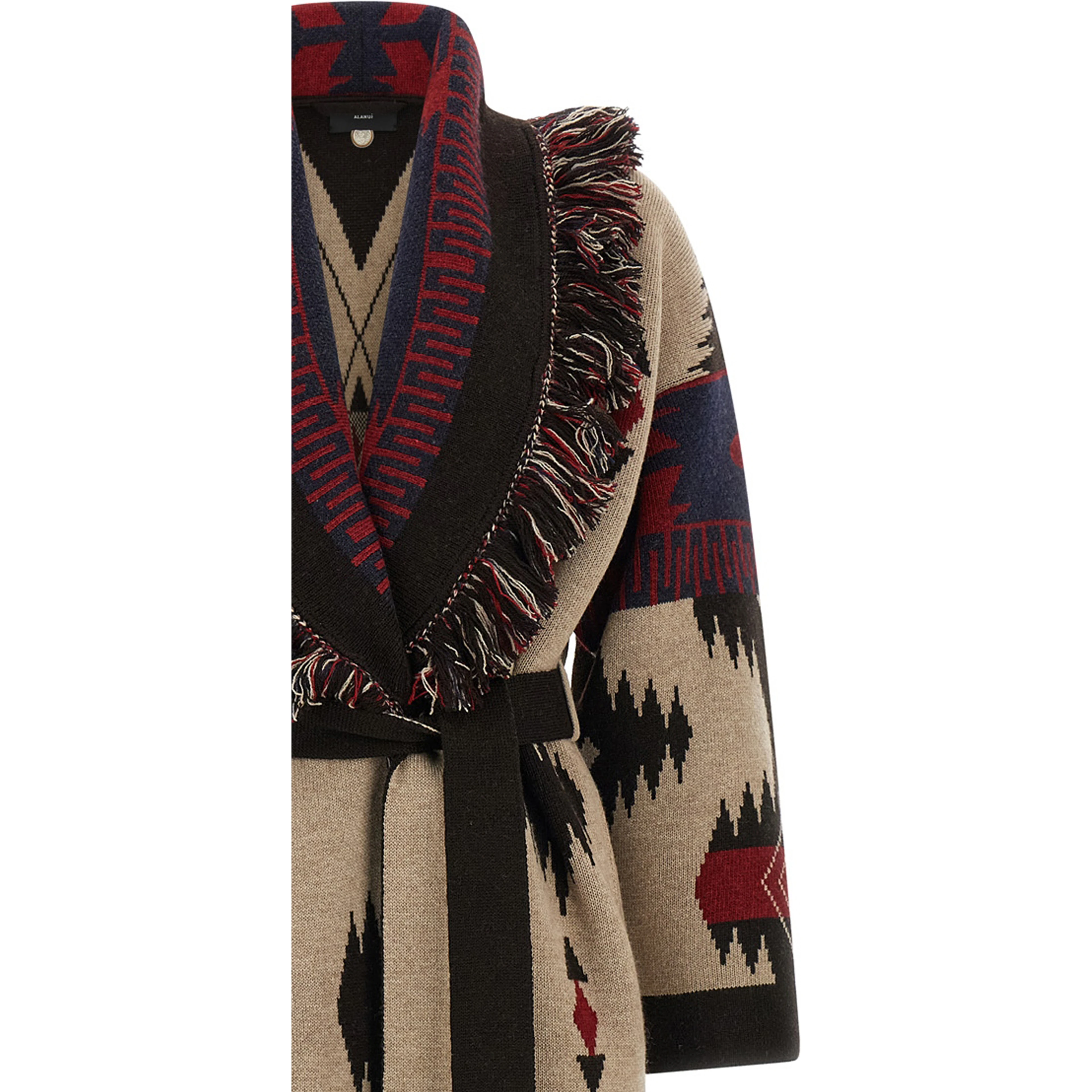 Multicolor Virgin Wool Coat