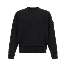 Black Cotton Sweatshirt