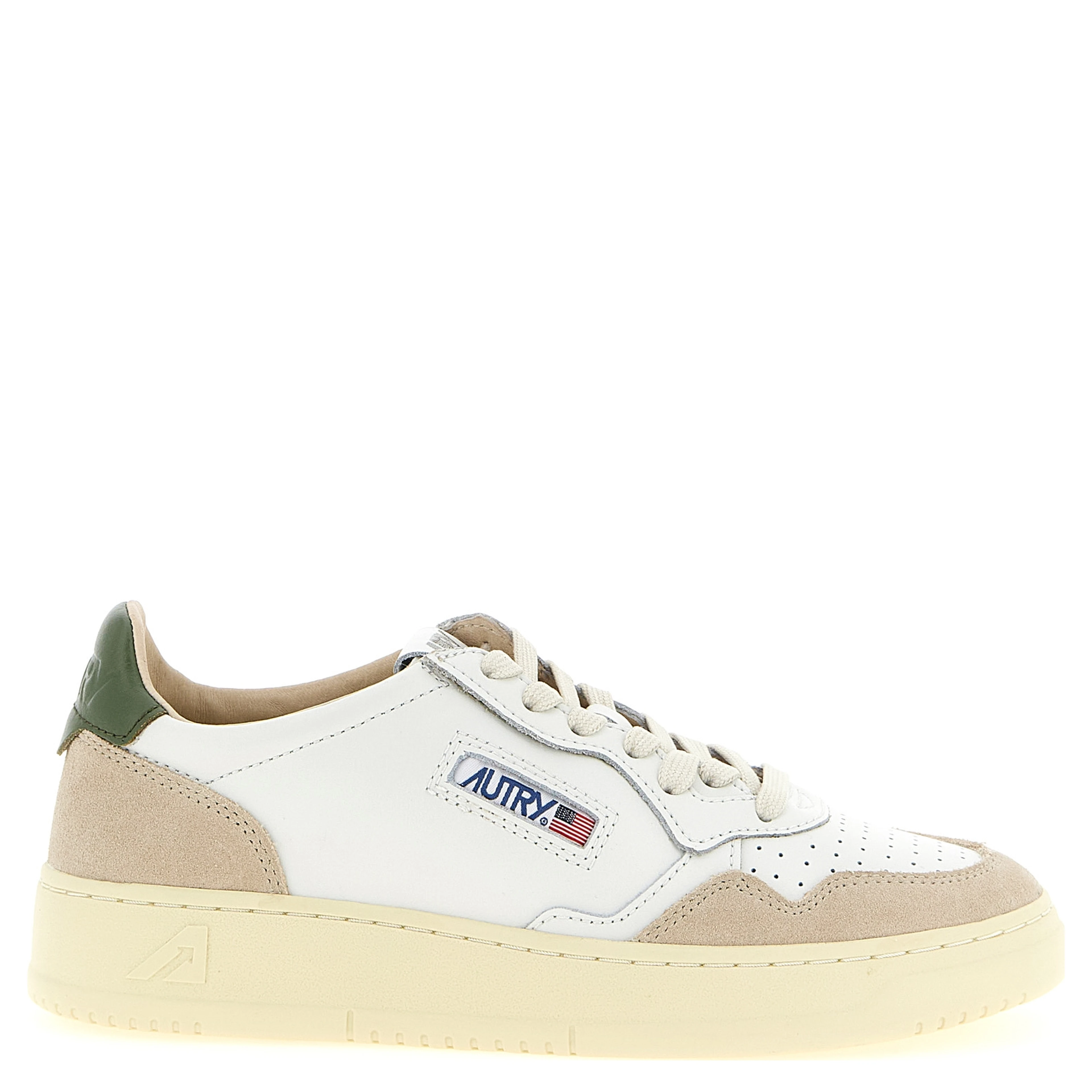 Multicolor Cowhide Low Top Sneakers