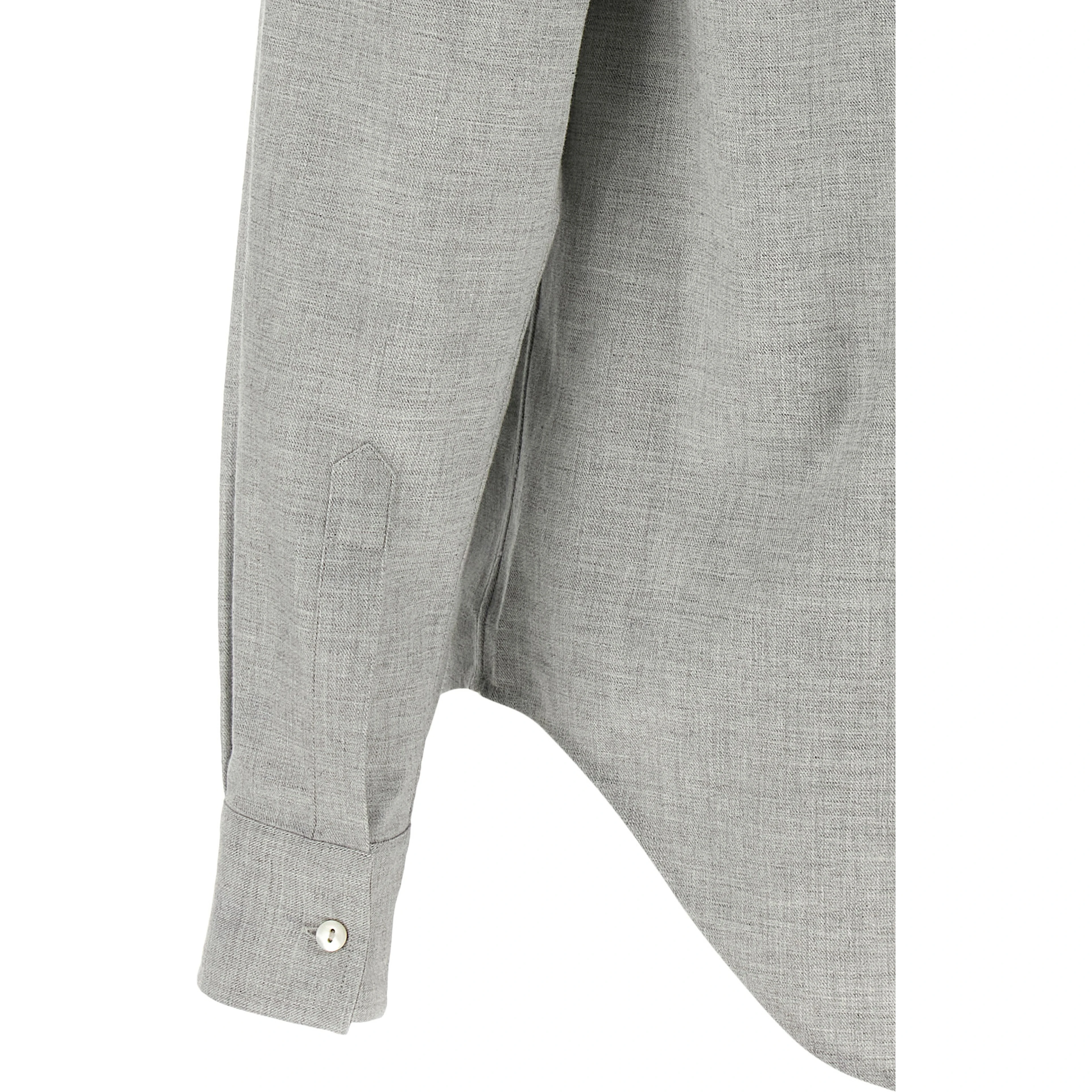 Gray Cotton Blouse