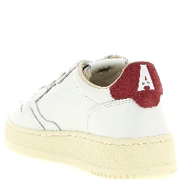Bordeaux Cowhide Athletic Sneakers