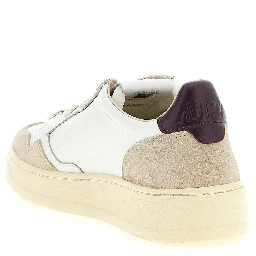 Multicolor Cowhide Athletic Sneakers
