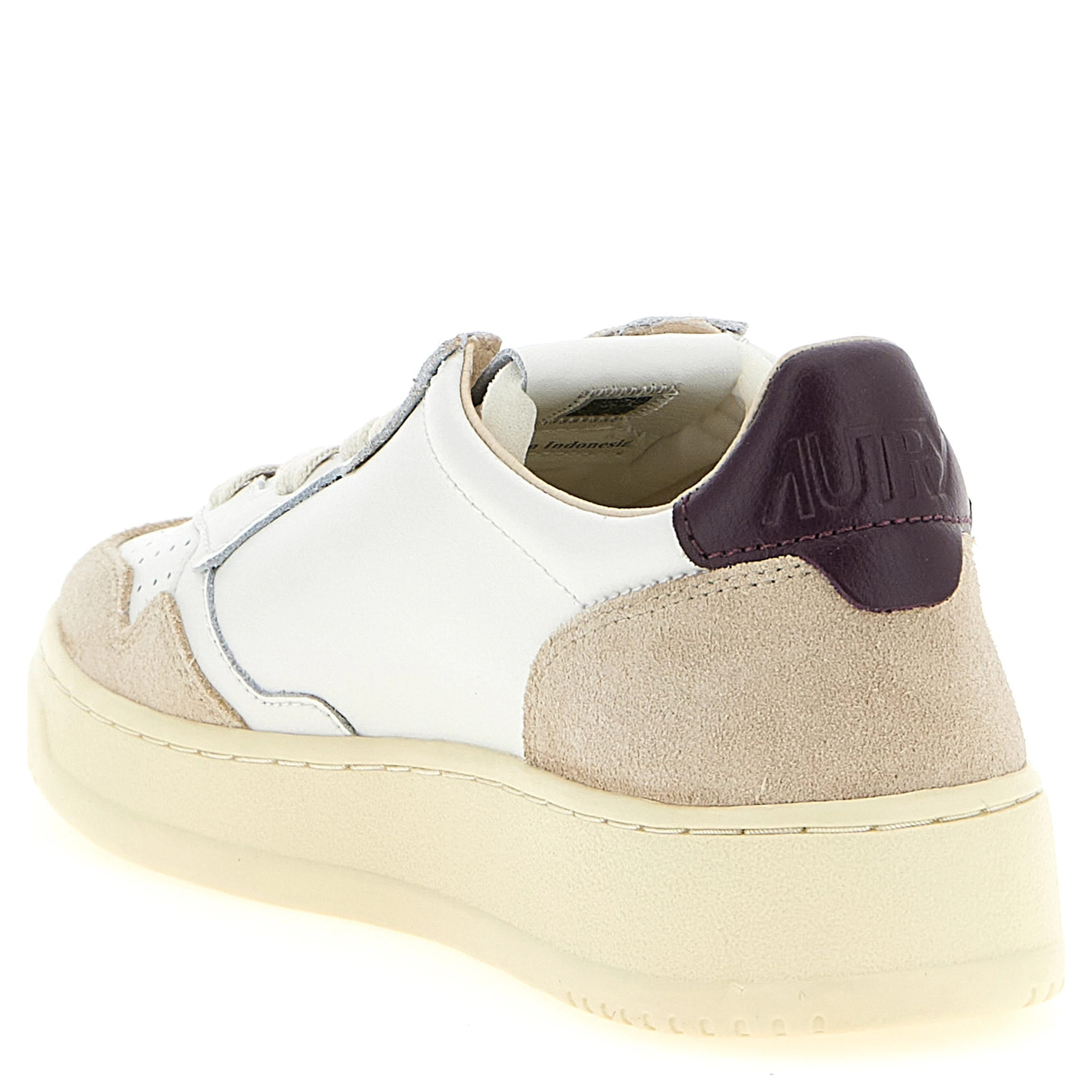 Multicolor Cowhide Athletic Sneakers