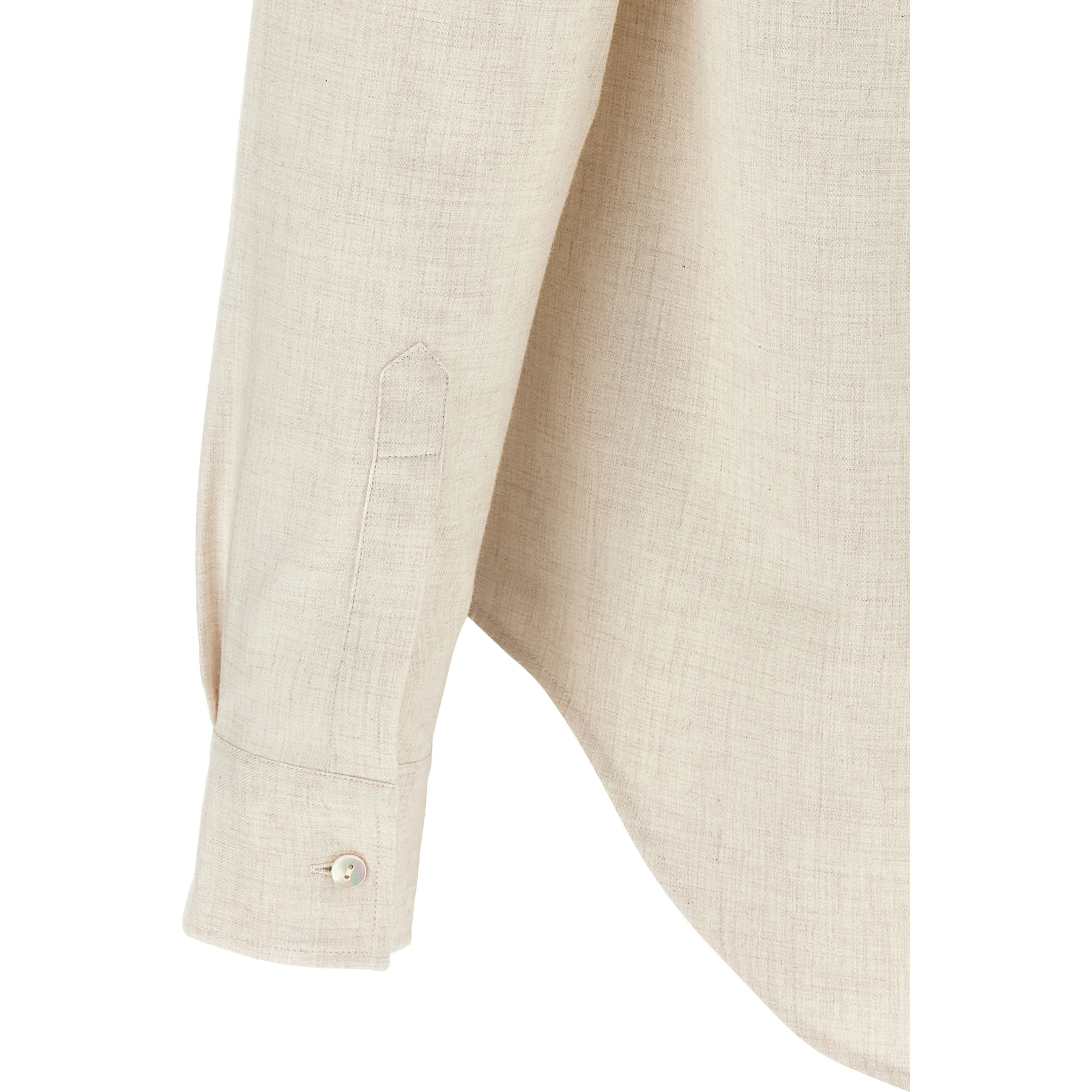Beige Cotton Blouse