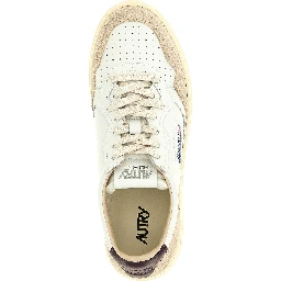 Multicolor Cowhide Athletic Sneakers